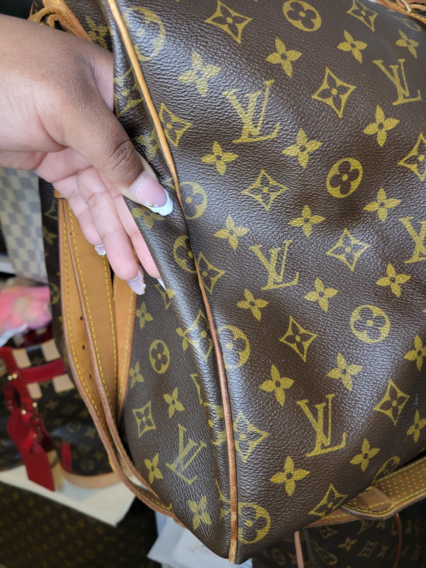 Louis Vuitton Keepall Bandouliere 55 VI873