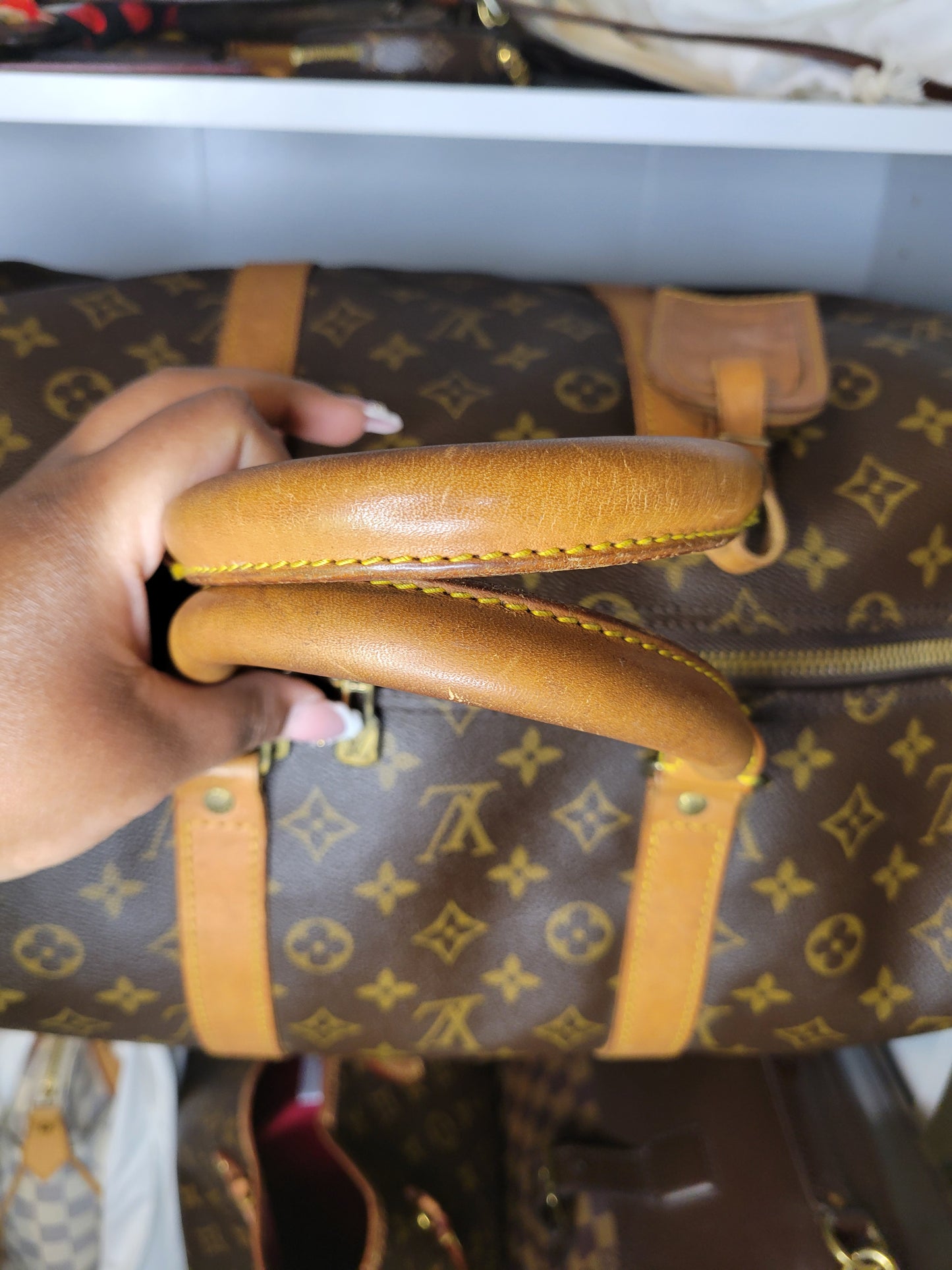 Louis Vuitton Keepall Bandouliere 55 VI873