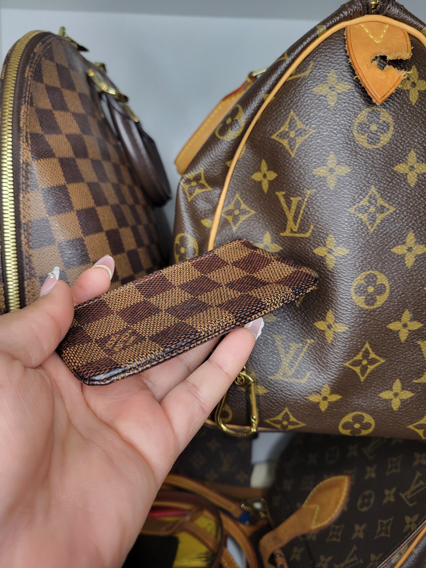 Louis Vuitton Damier Ebene Key Pouch SD0251