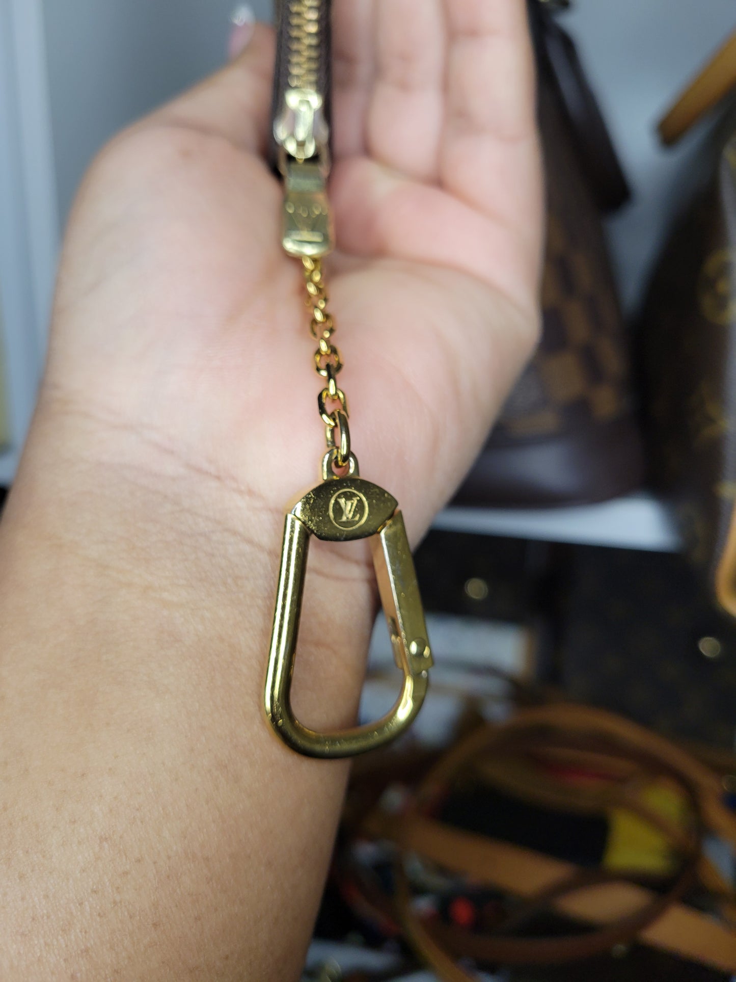 Louis Vuitton Damier Ebene Key Pouch SD0251