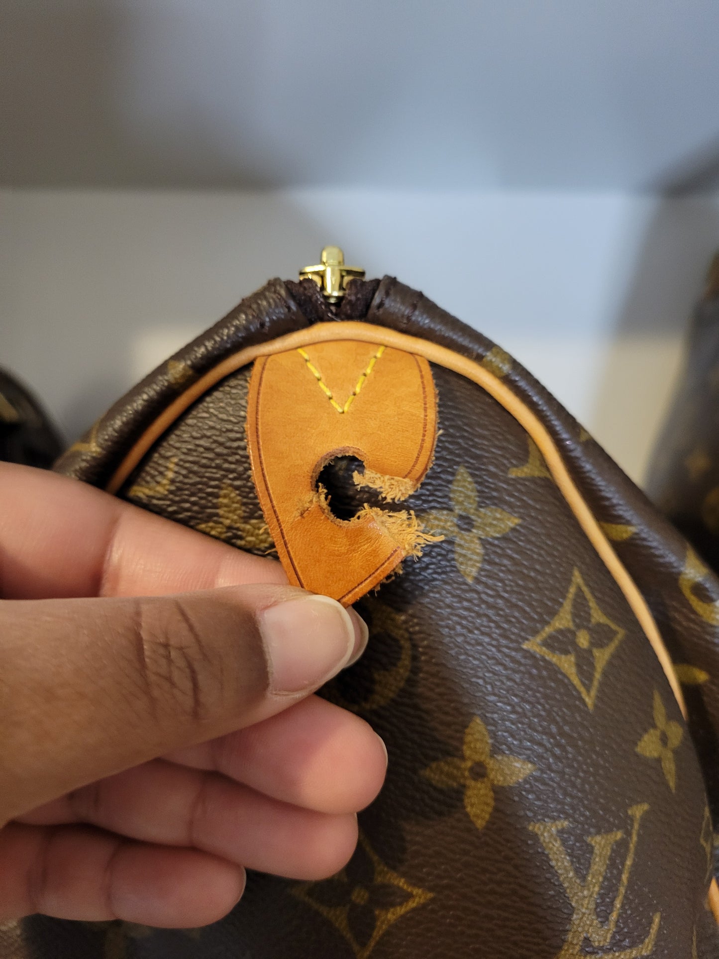 Louis Vuitton Monogram Speedy 35 MB0062