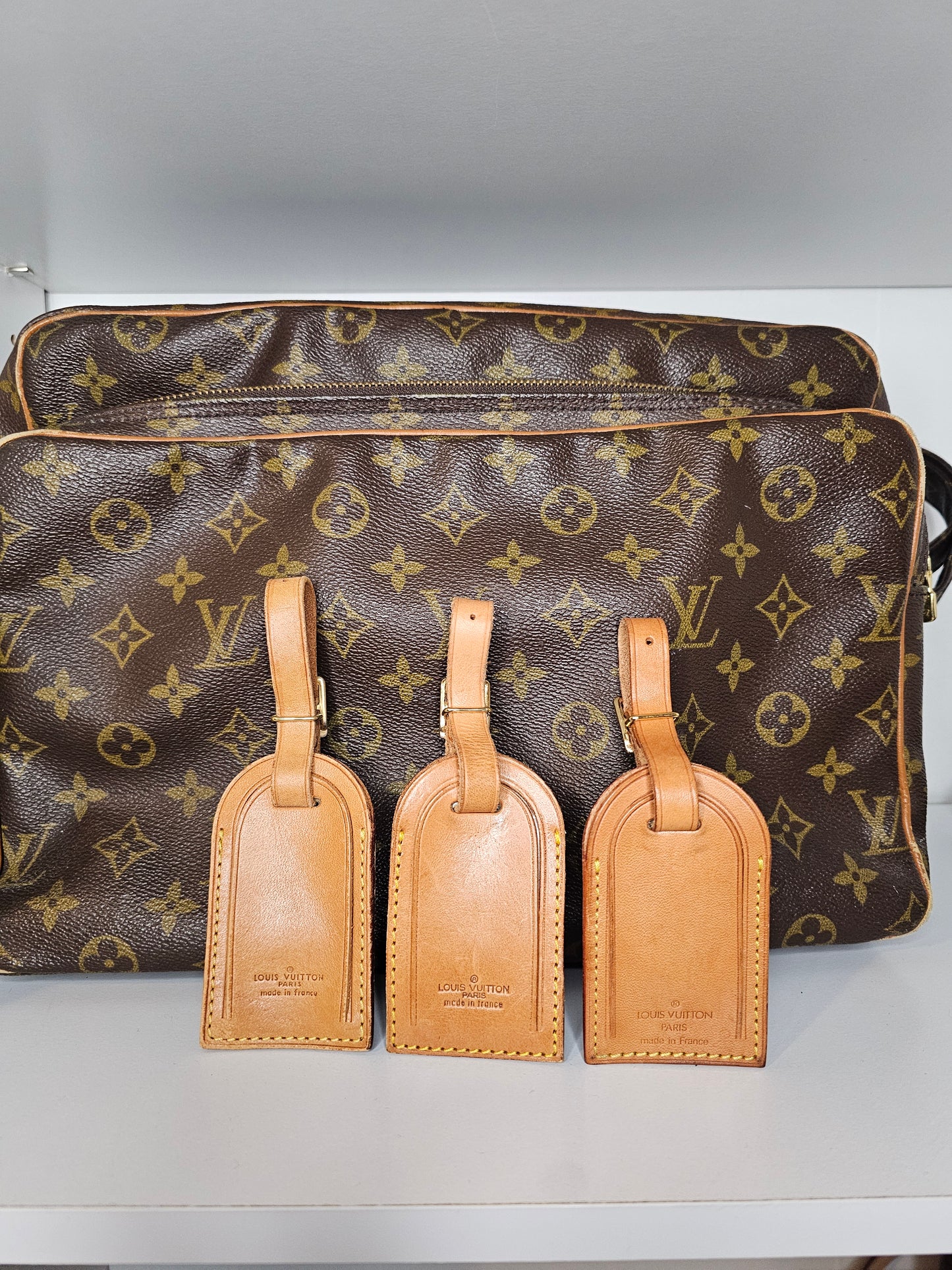 Louis Vuitton Large Luggage Tag (3) Bundle