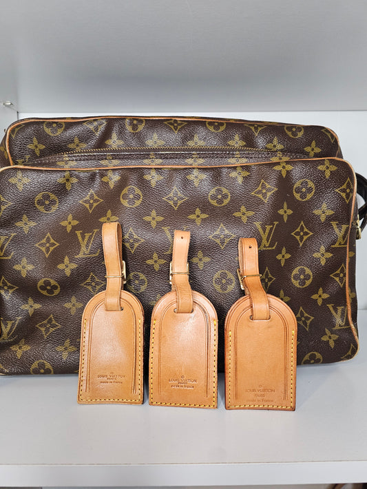 Louis Vuitton Large Luggage Tag (3) Bundle