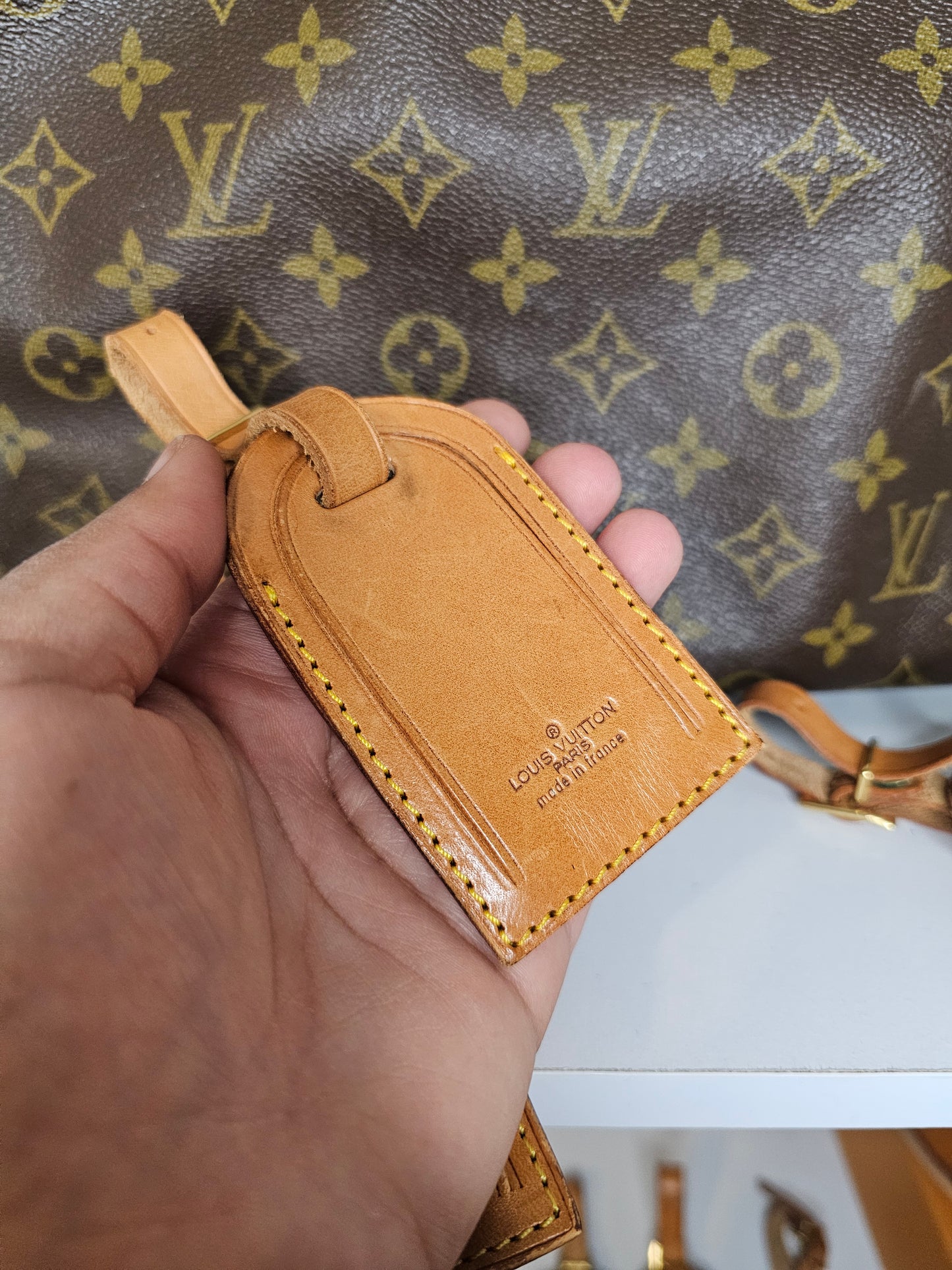 Louis Vuitton Large Luggage Tag (3) Bundle