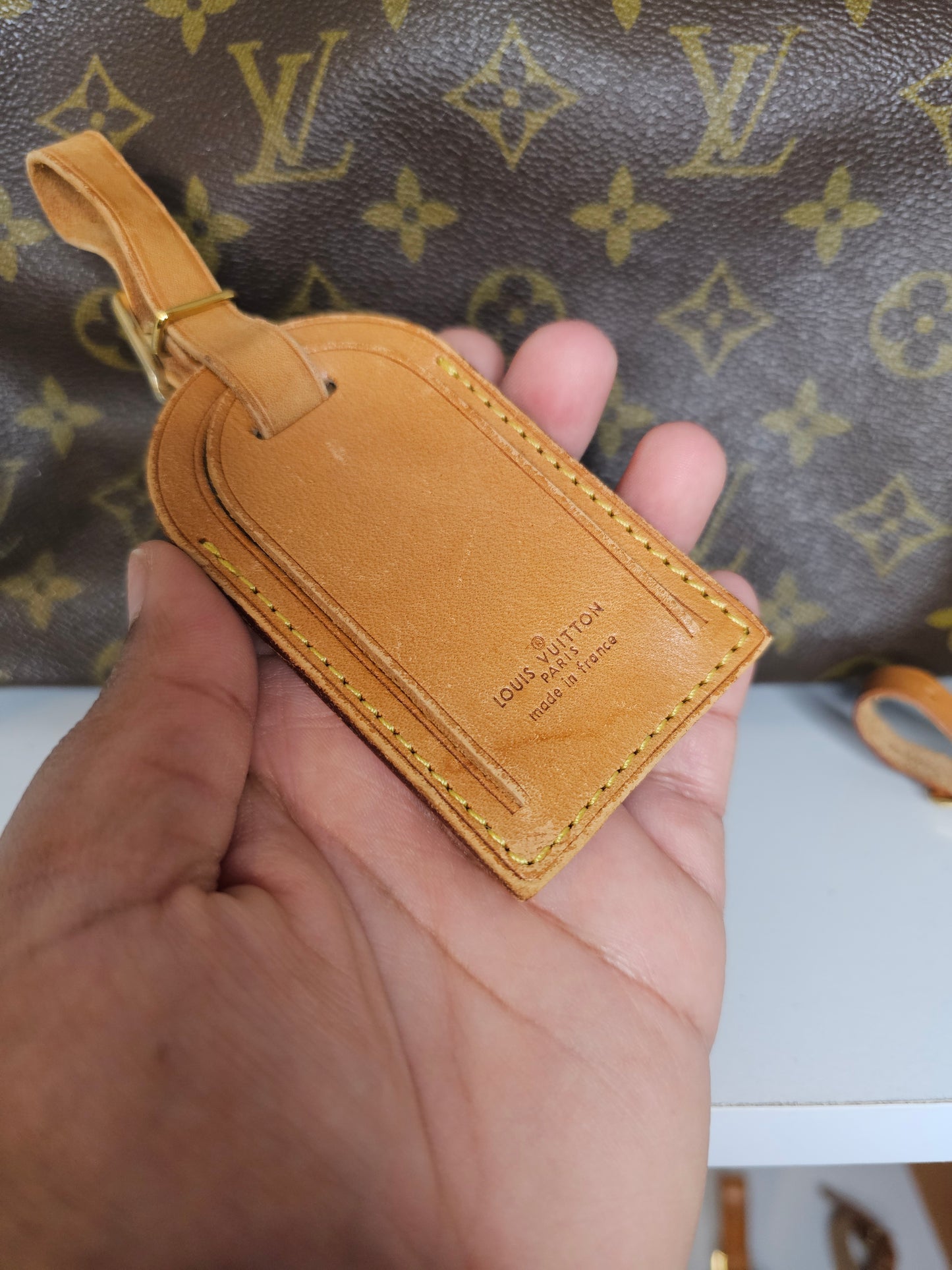 Louis Vuitton Large Luggage Tag (3) Bundle