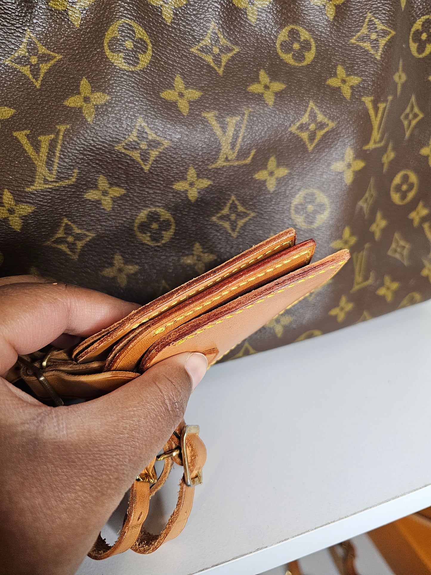 Louis Vuitton Large Luggage Tag (3) Bundle