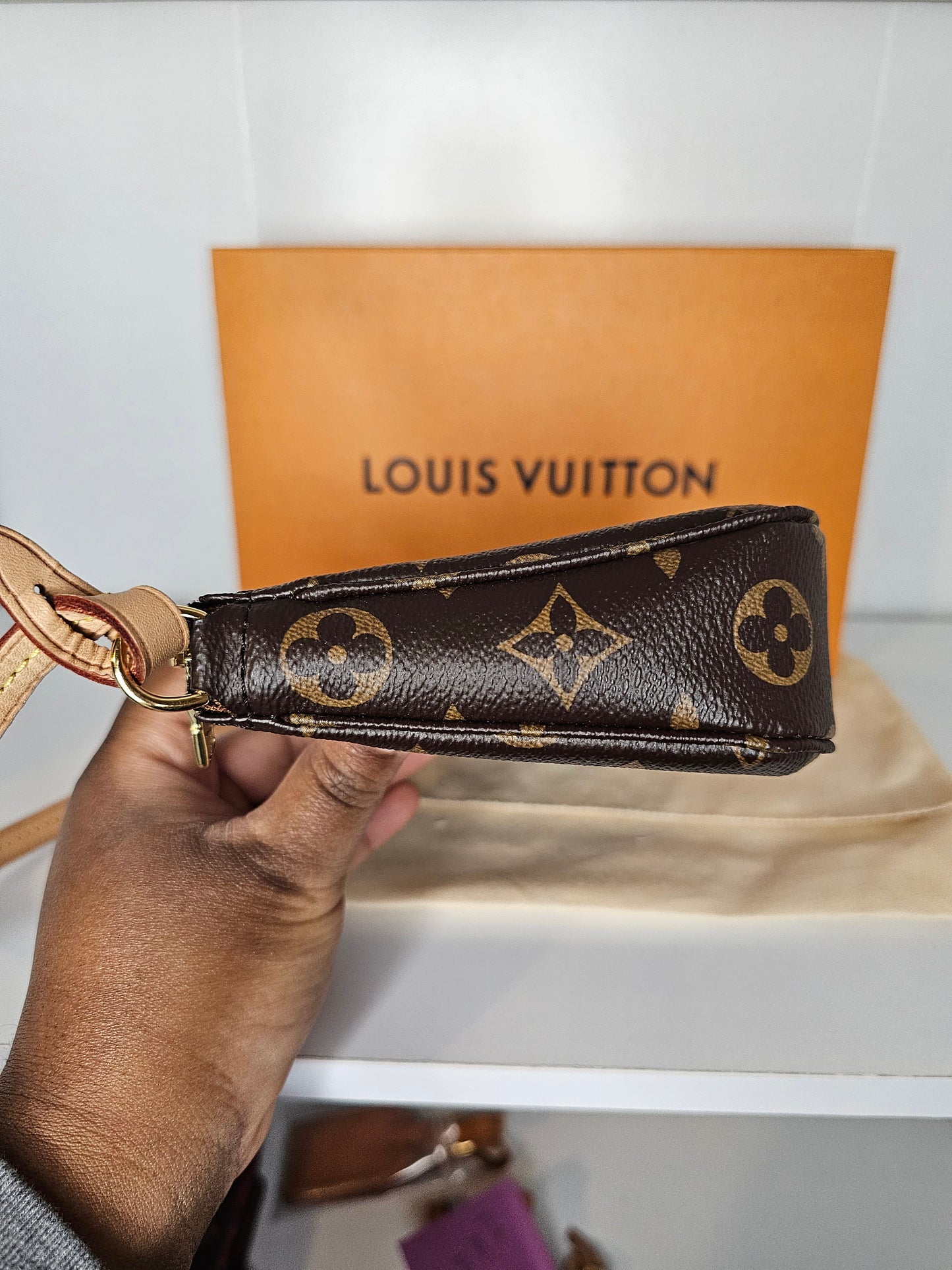 Louis Vuitton Monogram Pochette Accessories NM MB4230