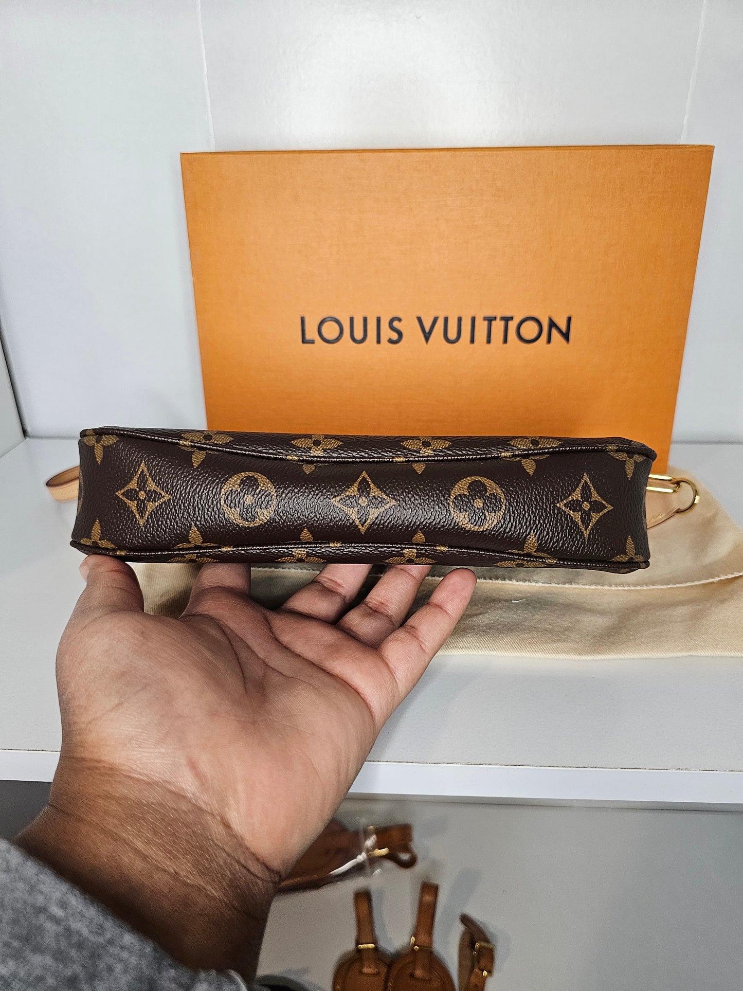 Louis Vuitton Monogram Pochette Accessories NM MB4230