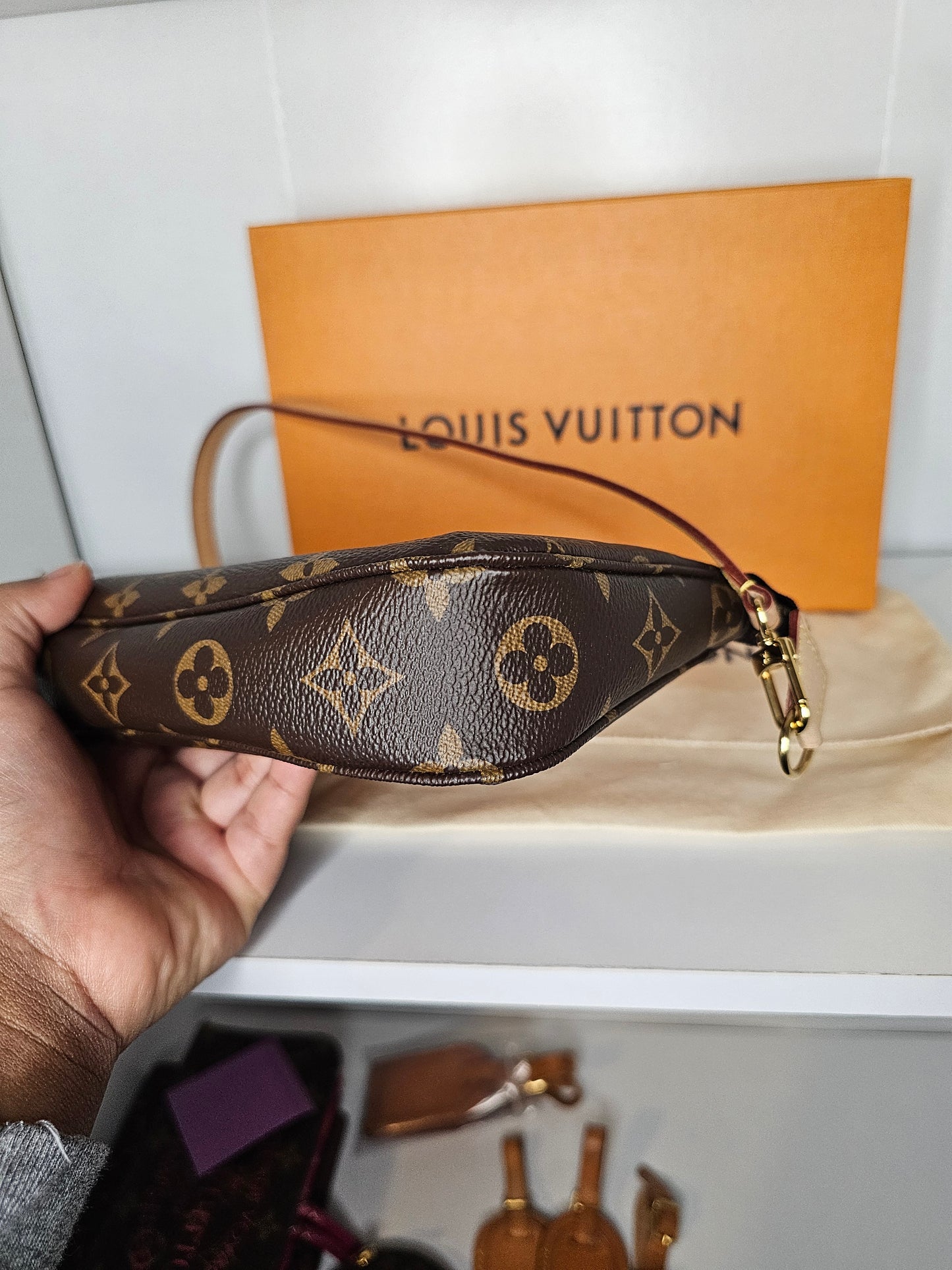Louis Vuitton Monogram Pochette Accessories NM MB4230