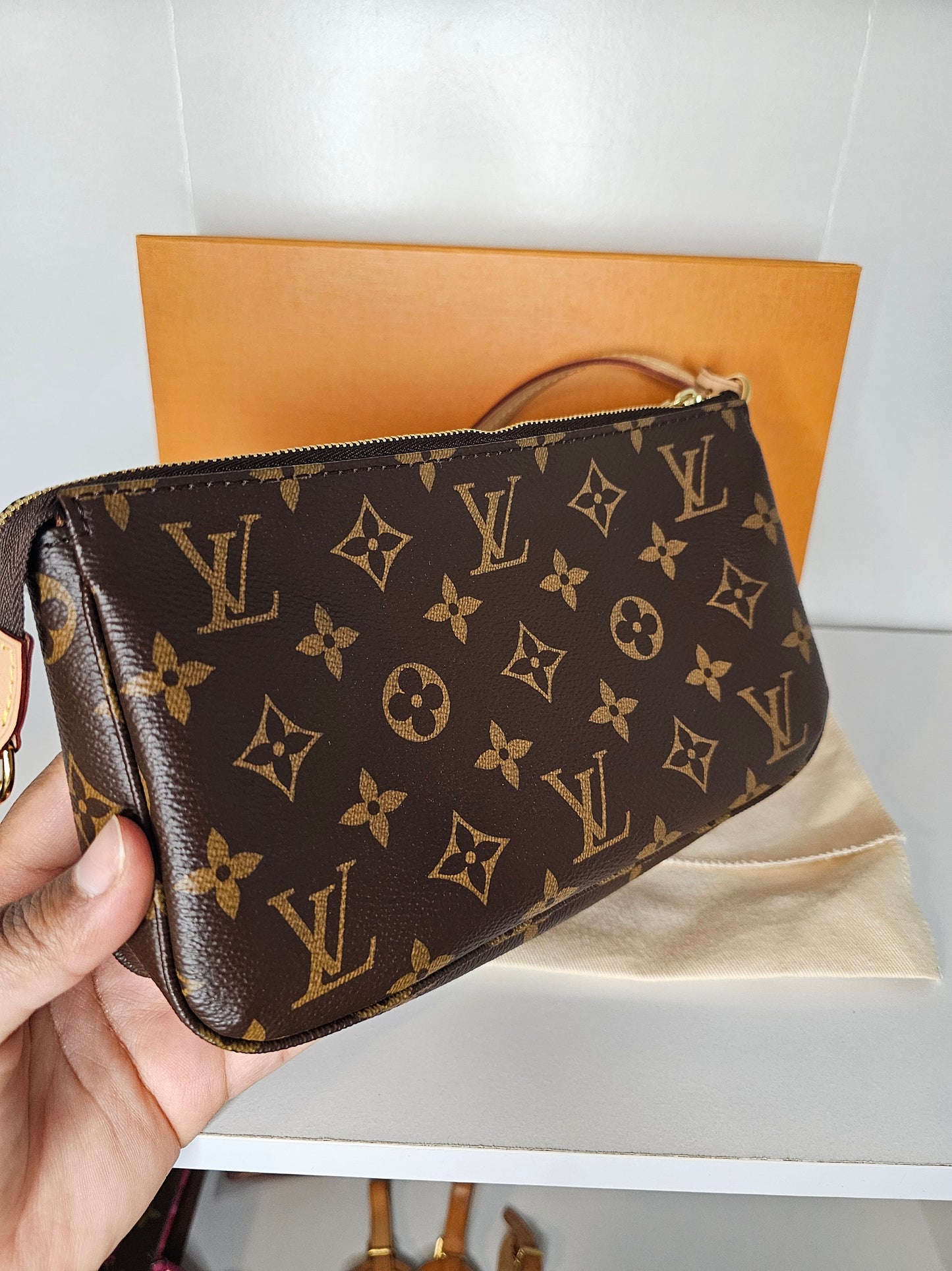 Louis Vuitton Monogram Pochette Accessories NM MB4230