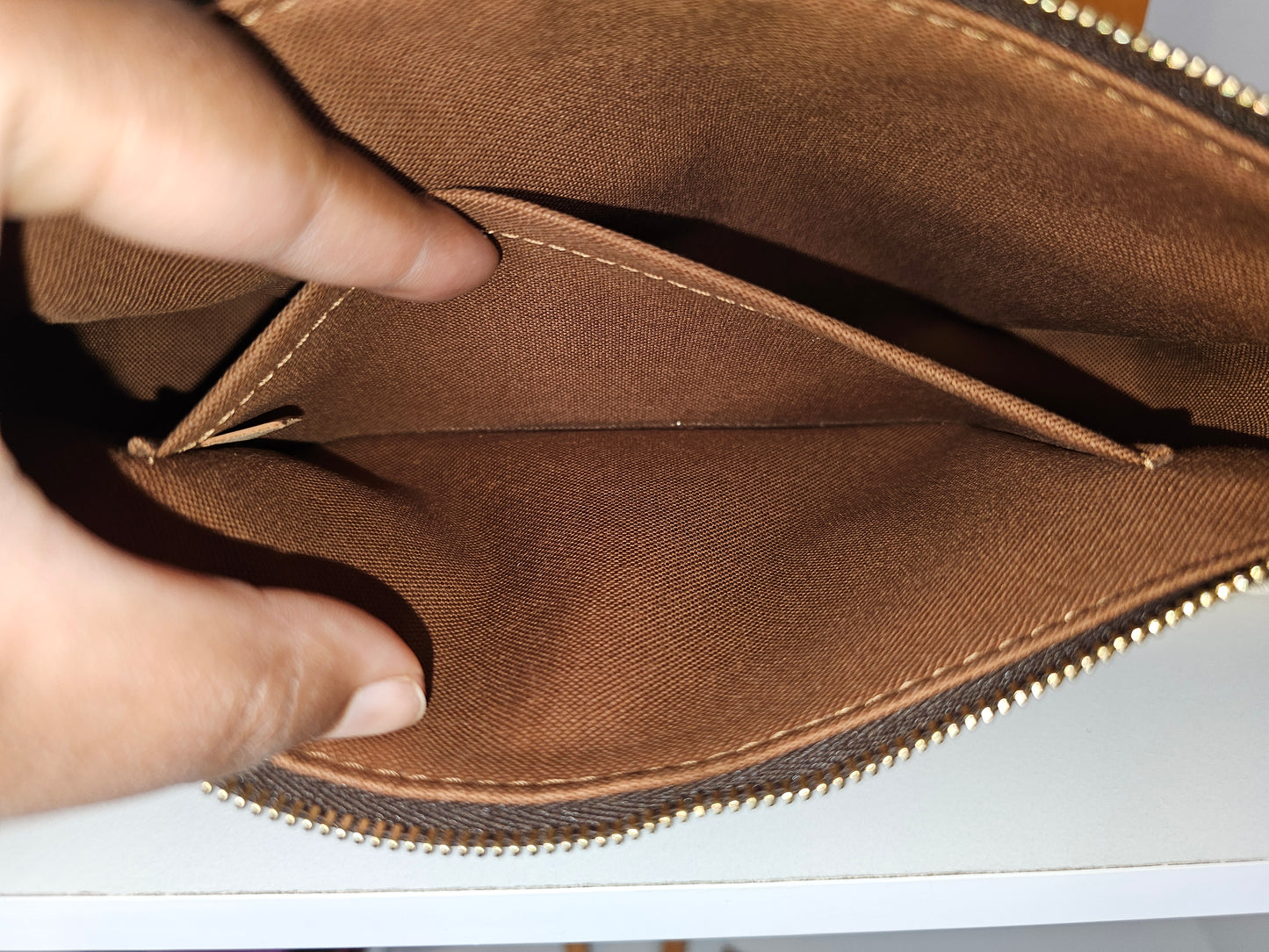 Louis Vuitton Monogram Pochette Accessories NM MB4230