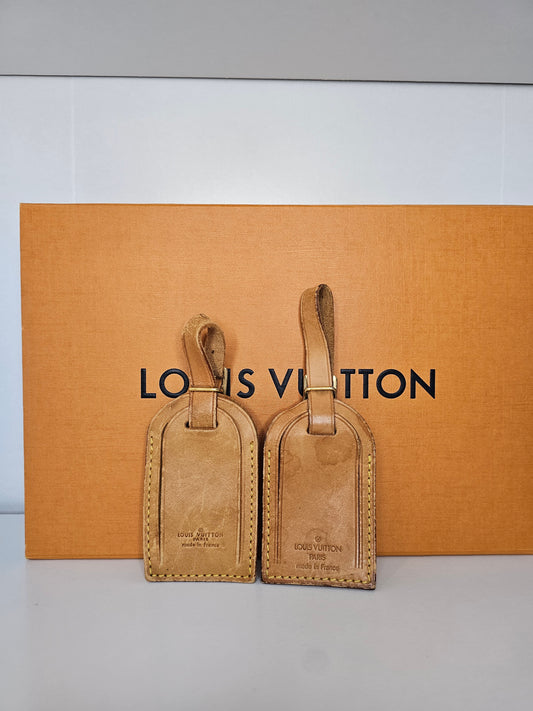 Louis Vuitton Large Luggage Tag (2) Bundle