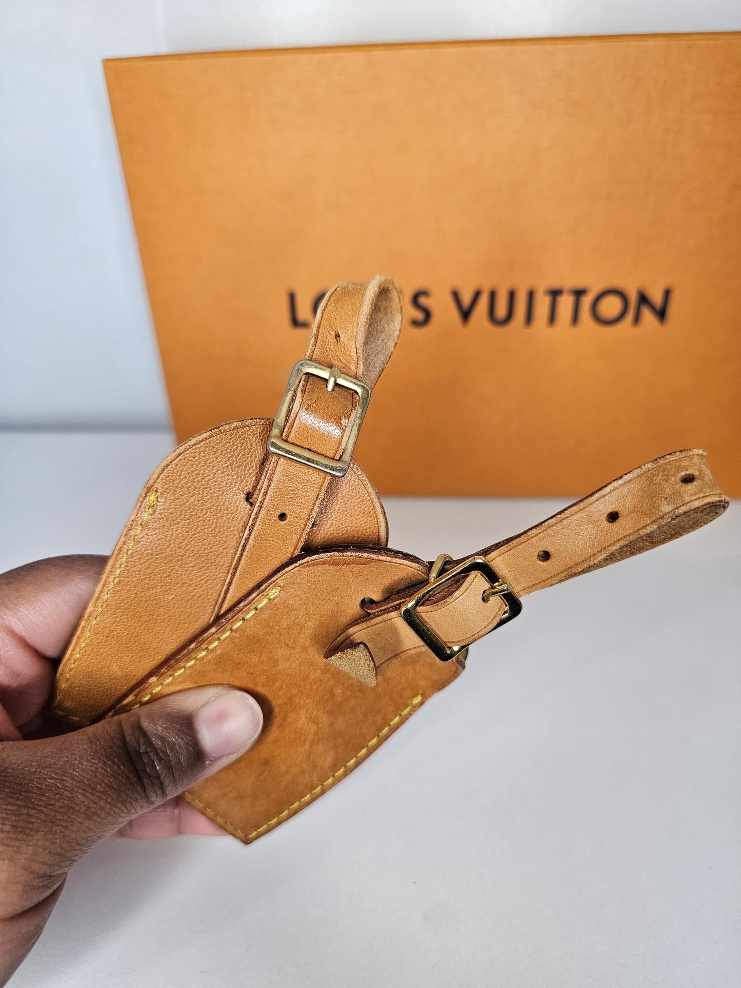 Louis Vuitton Large Luggage Tag (2) Bundle