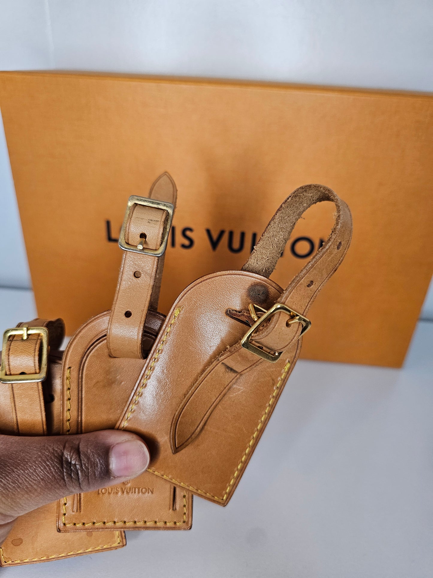 Louis Vuitton Large Luggage Tag (3) Bundle B2