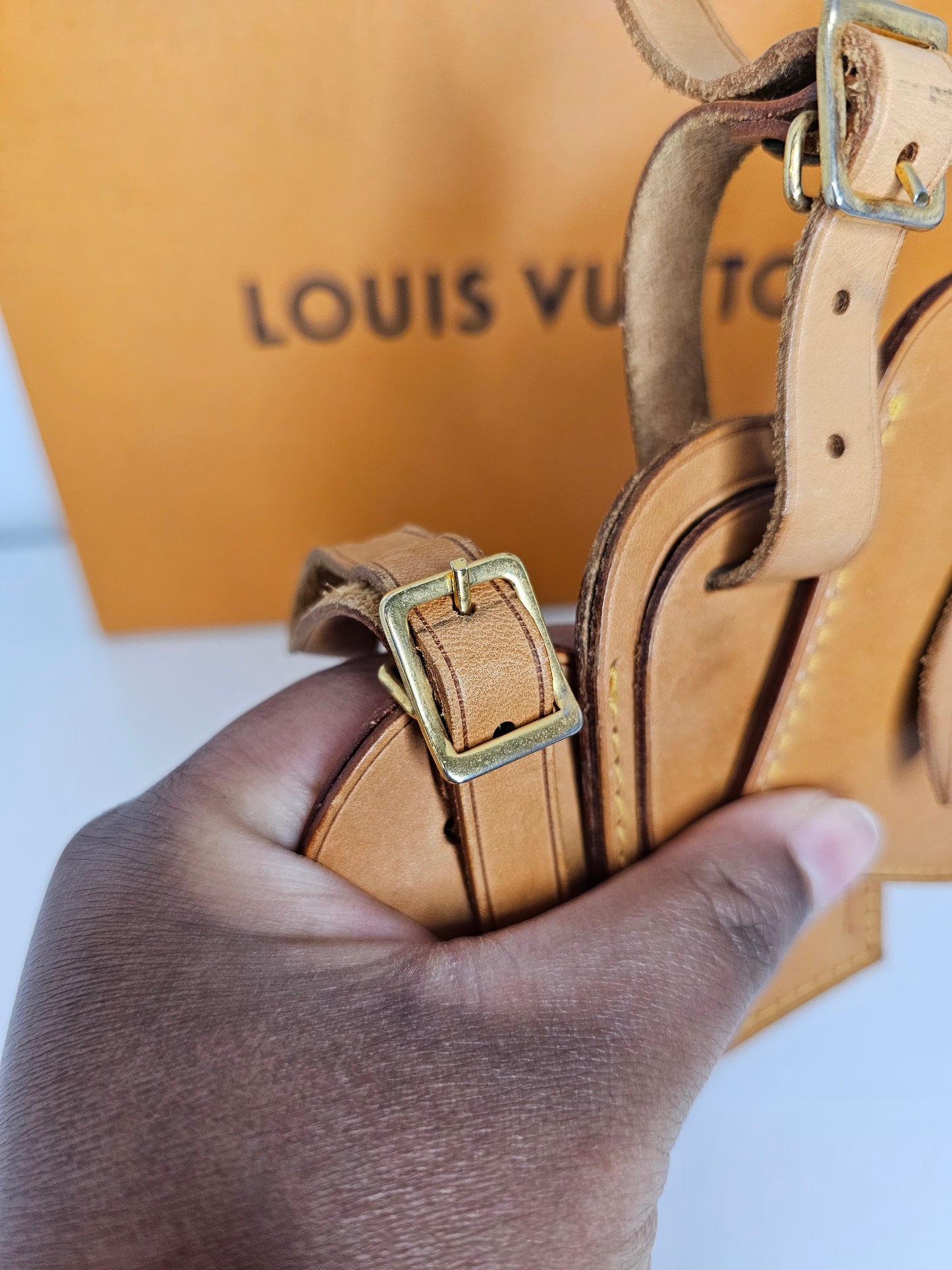 Louis Vuitton Large Luggage Tag (3) Bundle B2