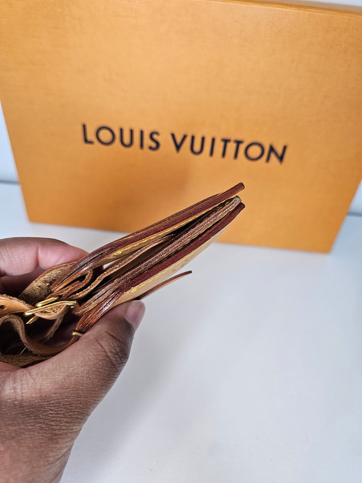 Louis Vuitton Large Luggage Tag (3) Bundle B2