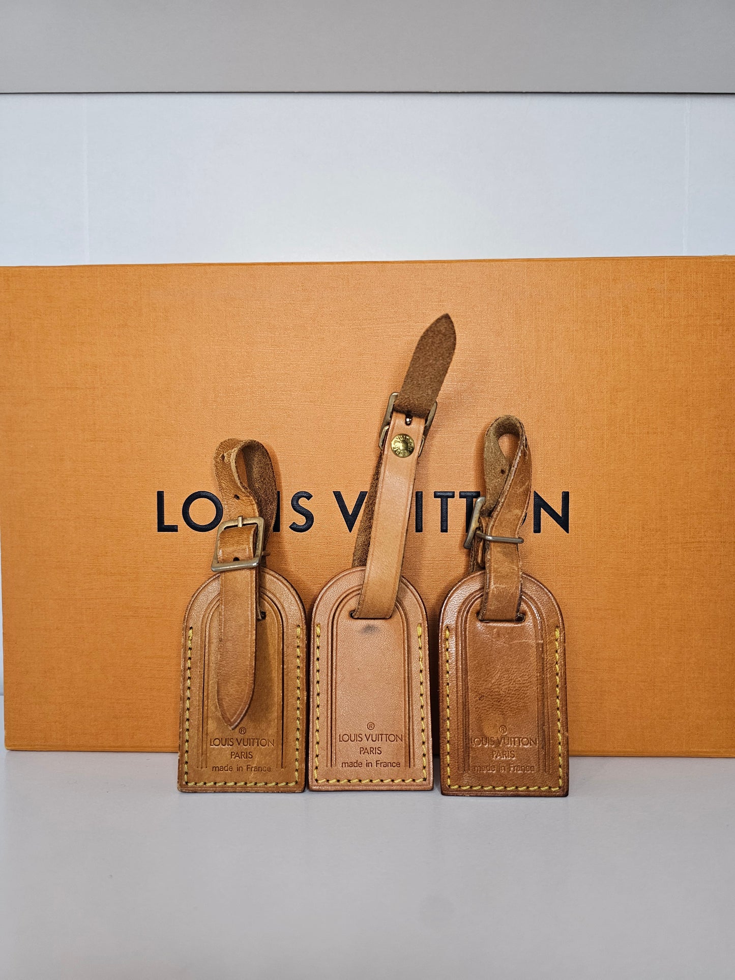 Louis Vuitton Small Luggage Tag (3) Bundle