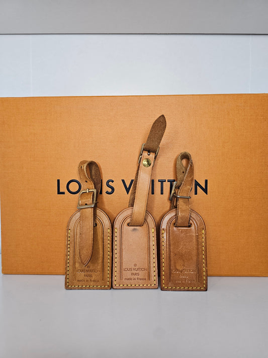 Louis Vuitton Small Luggage Tag (3) Bundle