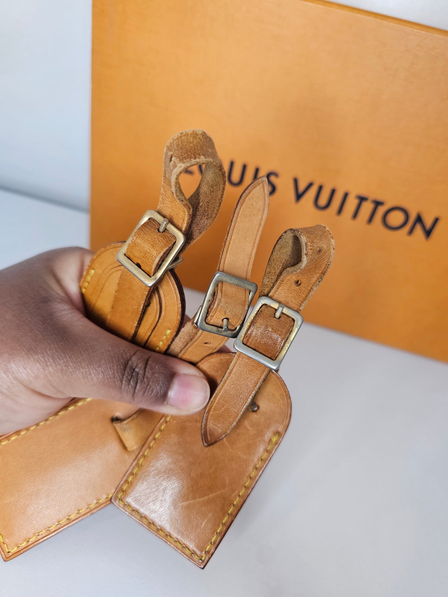 Louis Vuitton Small Luggage Tag (3) Bundle