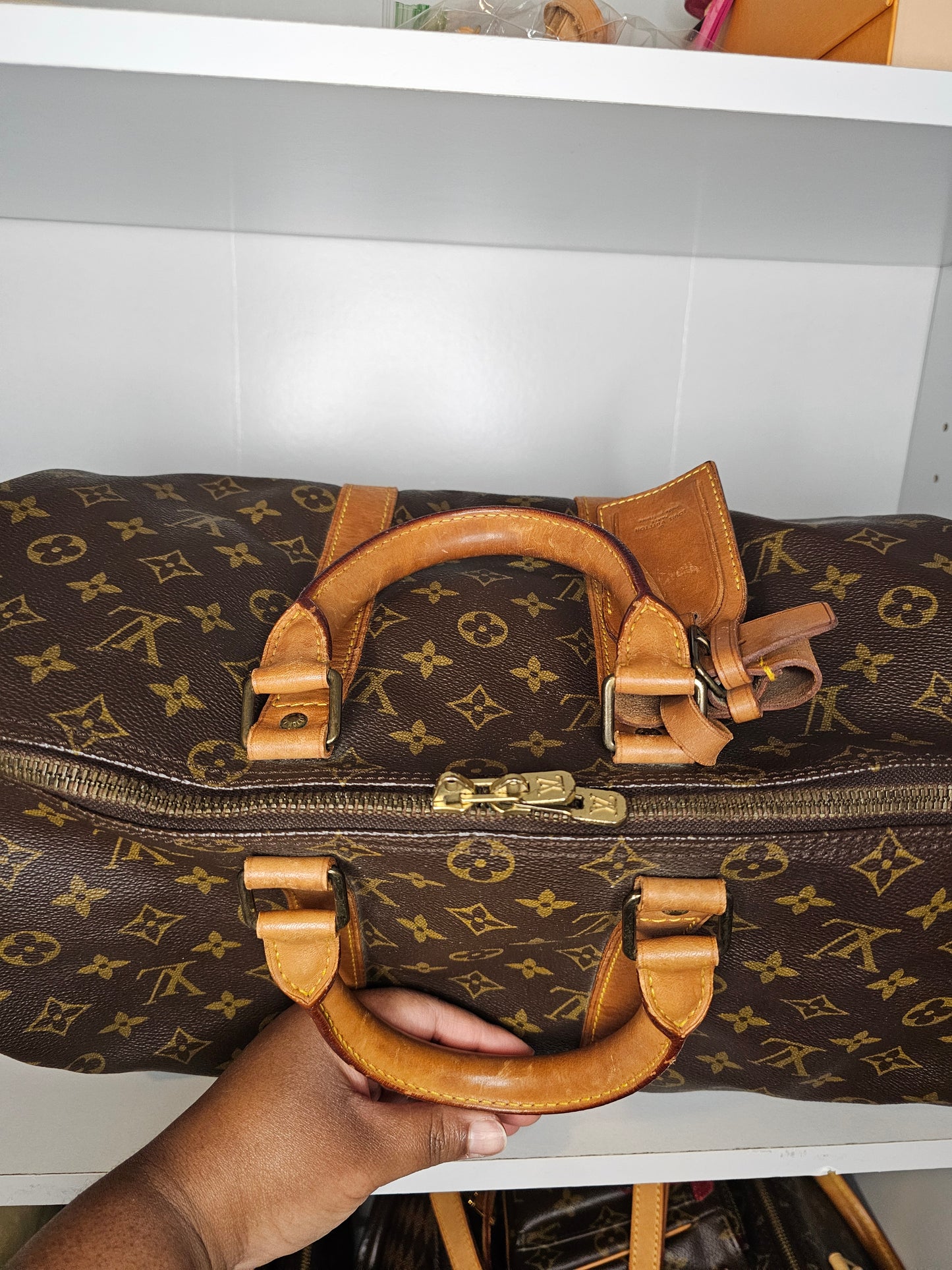 Louis Vuitton Vintage Keepall 45 SA 852