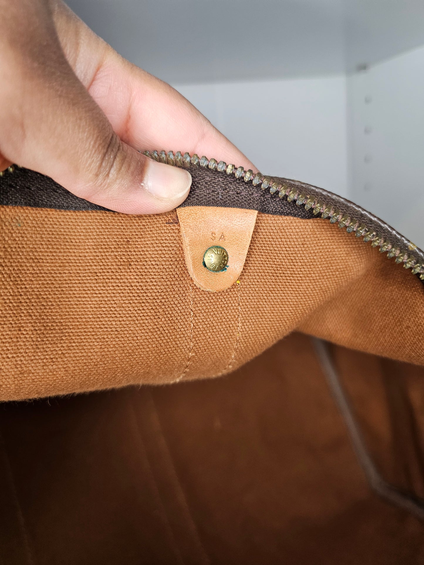 Louis Vuitton Vintage Keepall 45 SA 852