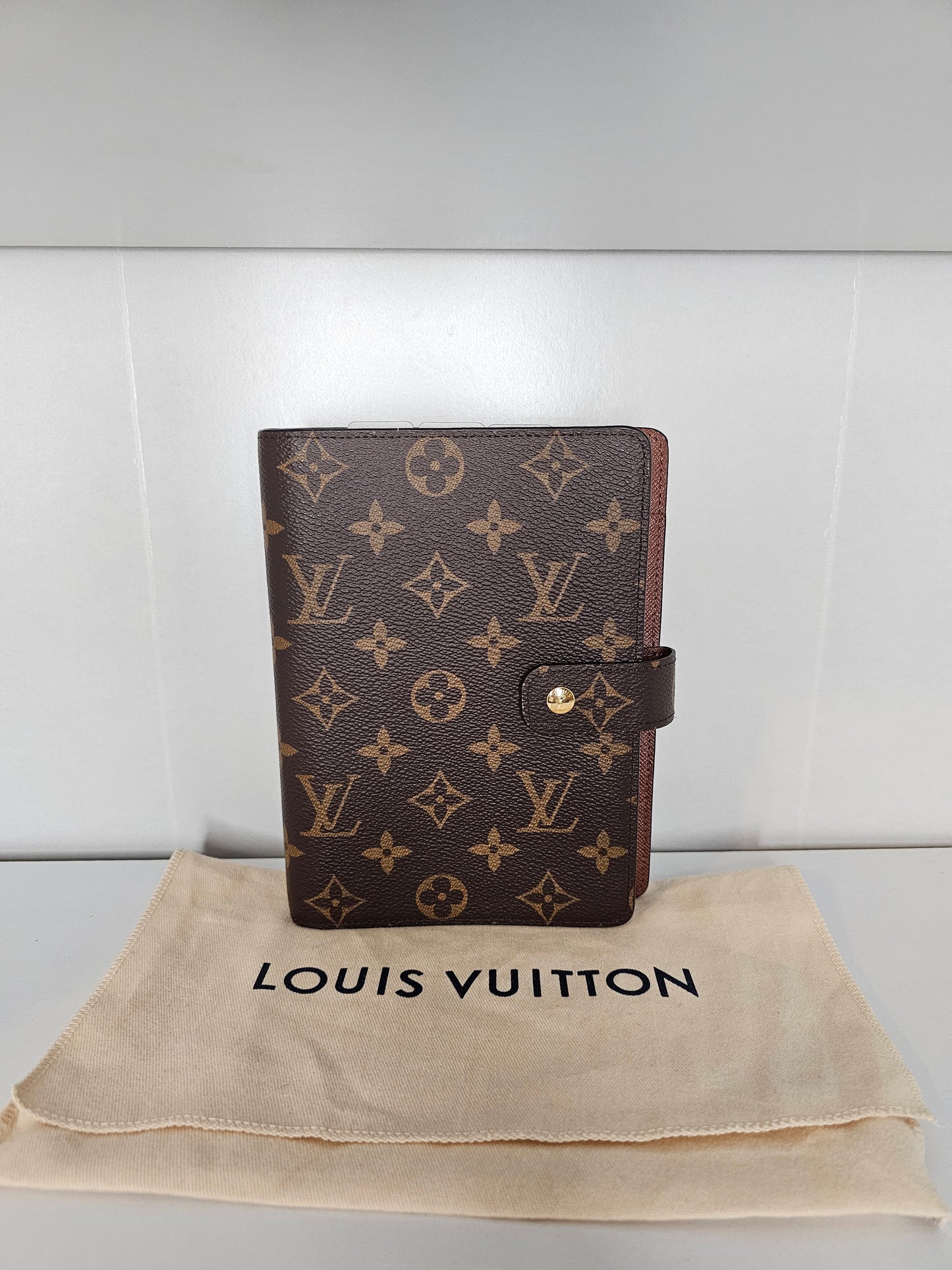Louis Vuitton Monogram Agenda MM with Inserts 💾