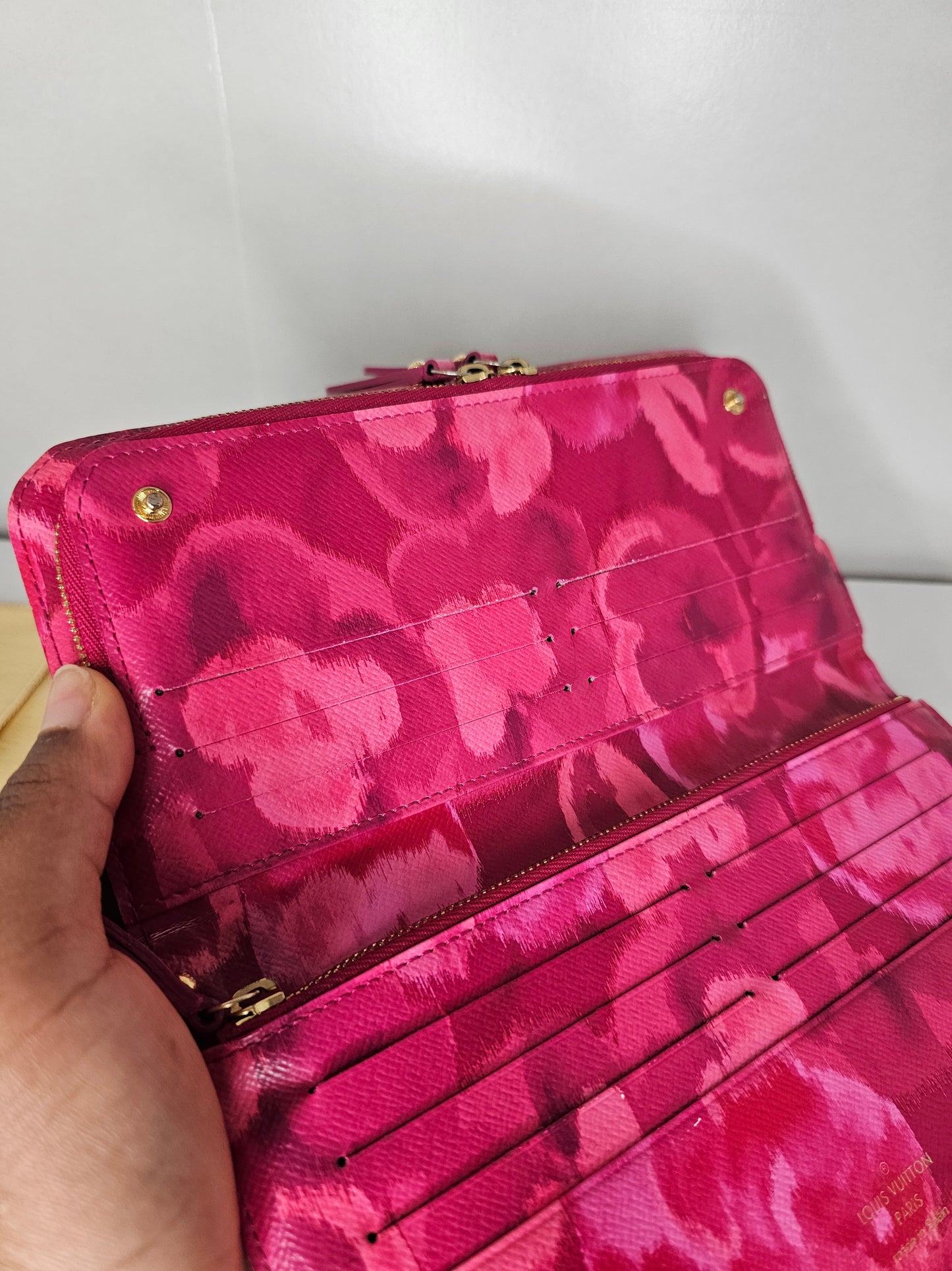 Louis Vuitton Monogram Ikat Rose Insolite CA0143