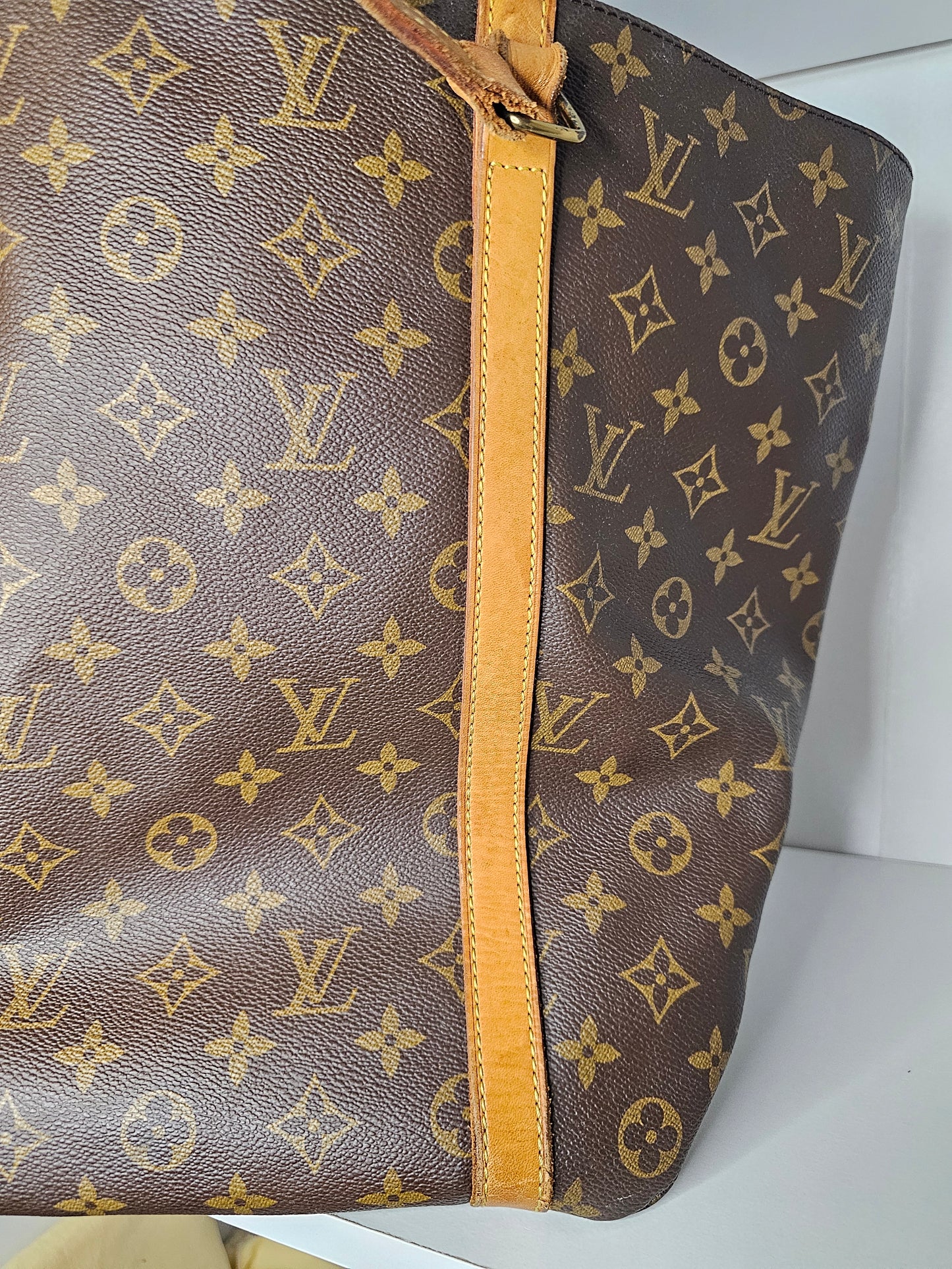Louis Vuitton Sac Shopping Tote w / Pouch NO1910