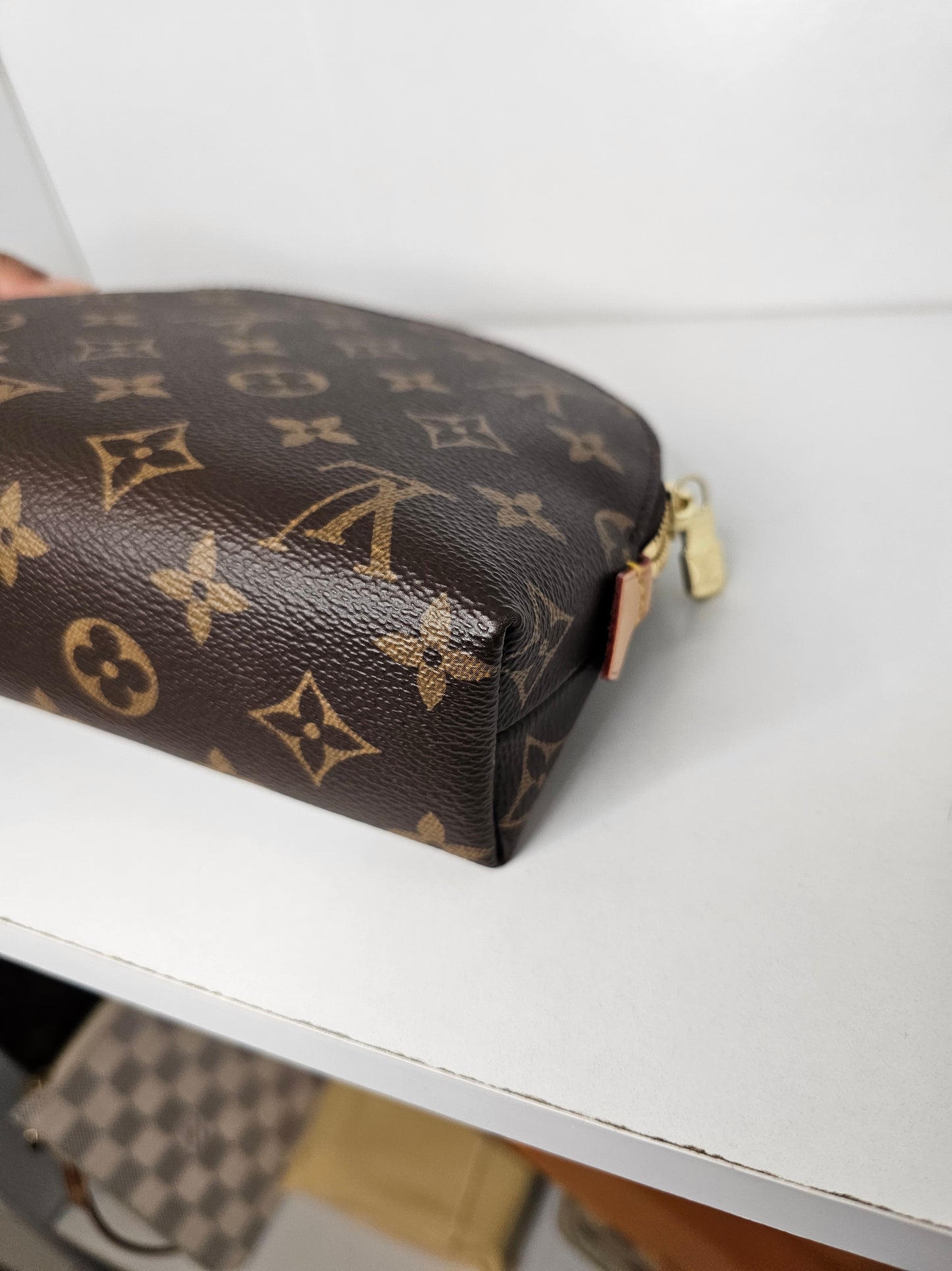 Louis Vuitton Monogram Cosmetic Pouch NM MM 💾