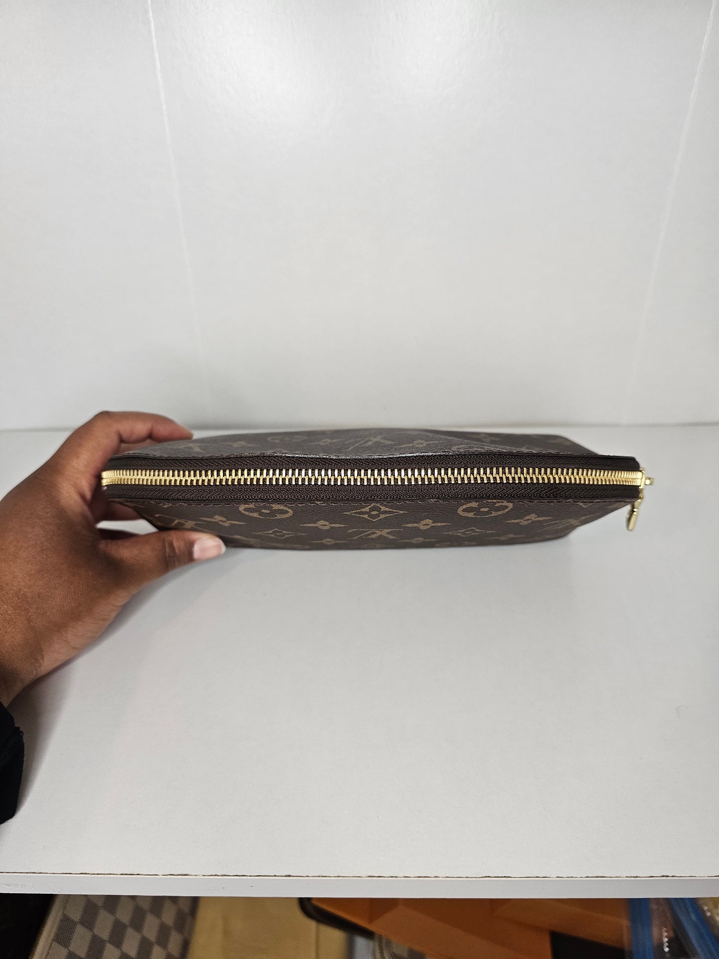 Louis Vuitton Monogram Cosmetic Pouch NM MM 💾