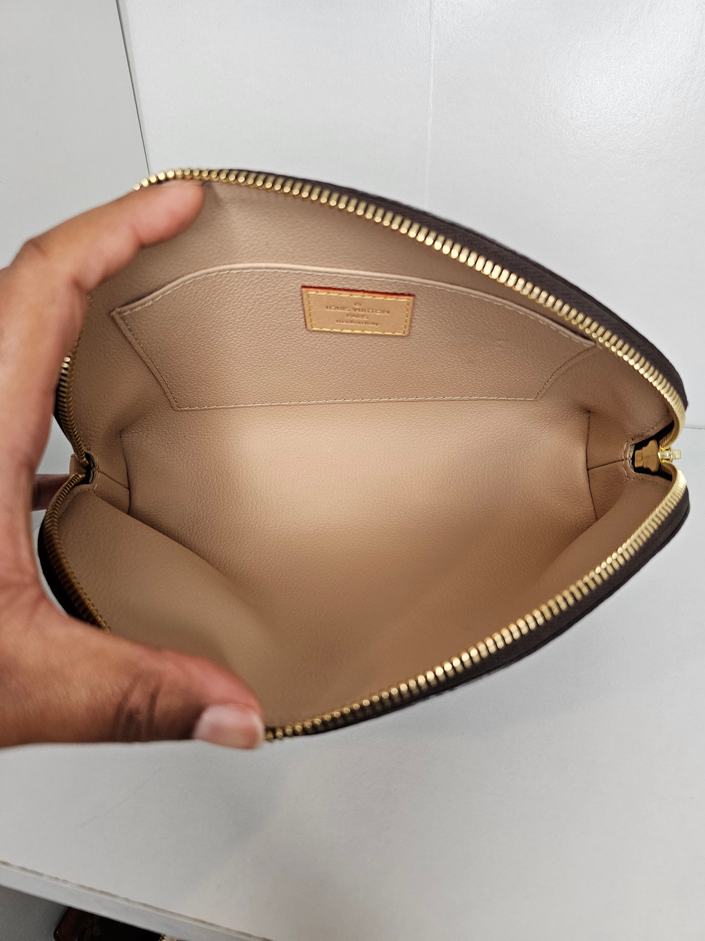 Louis Vuitton Monogram Cosmetic Pouch NM MM 💾