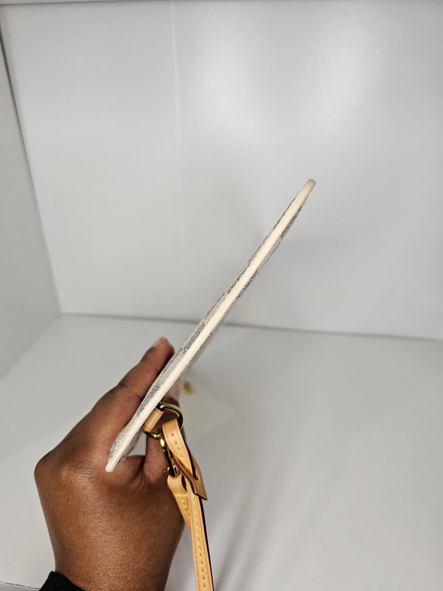 Louis Vuitton Damier Azur Neverfull Pochette MM/GM SD2166