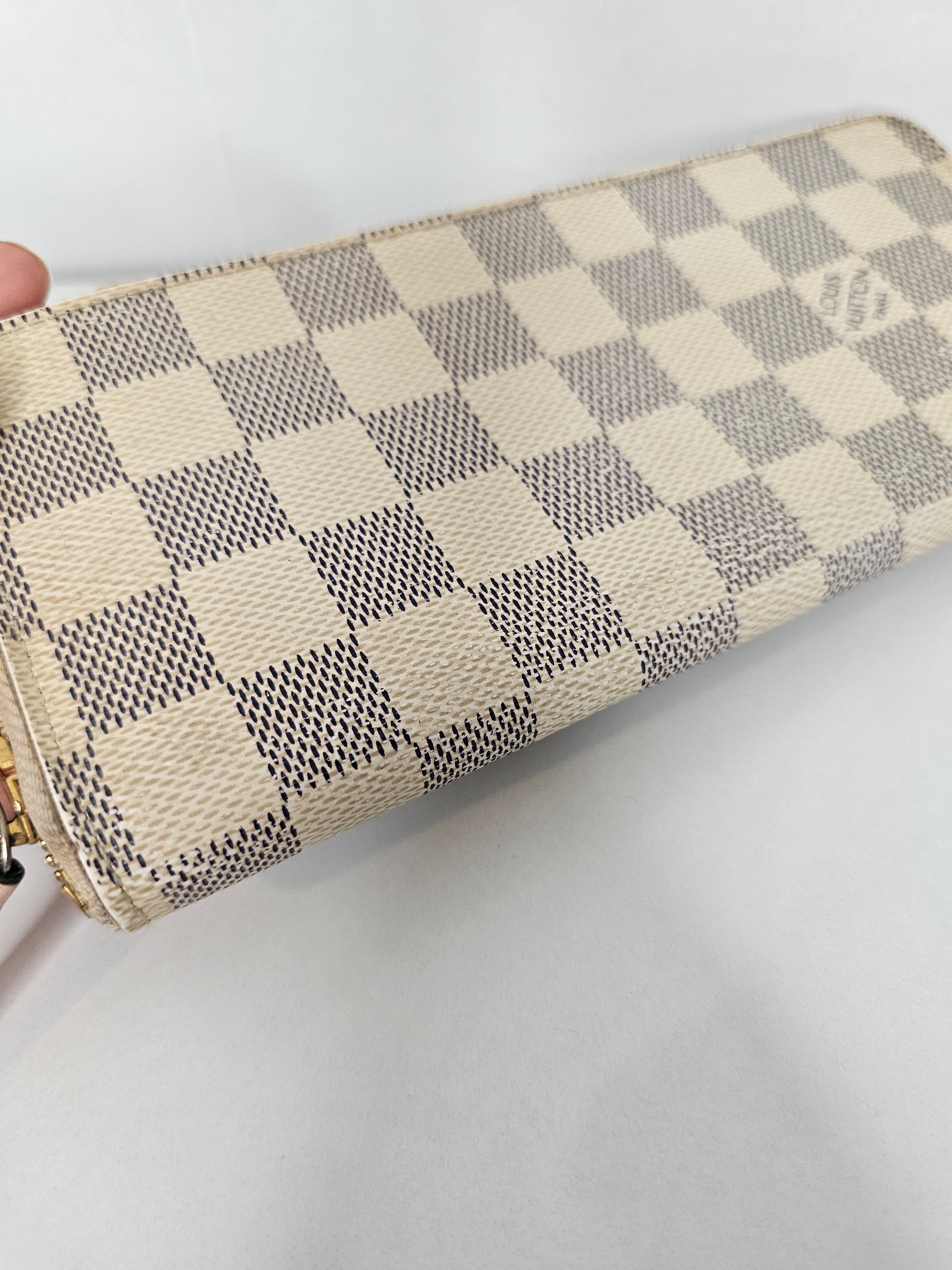 Louis Vuitton Damier Azur Clemence Wallet SD4158 – Liyah's Luxuries
