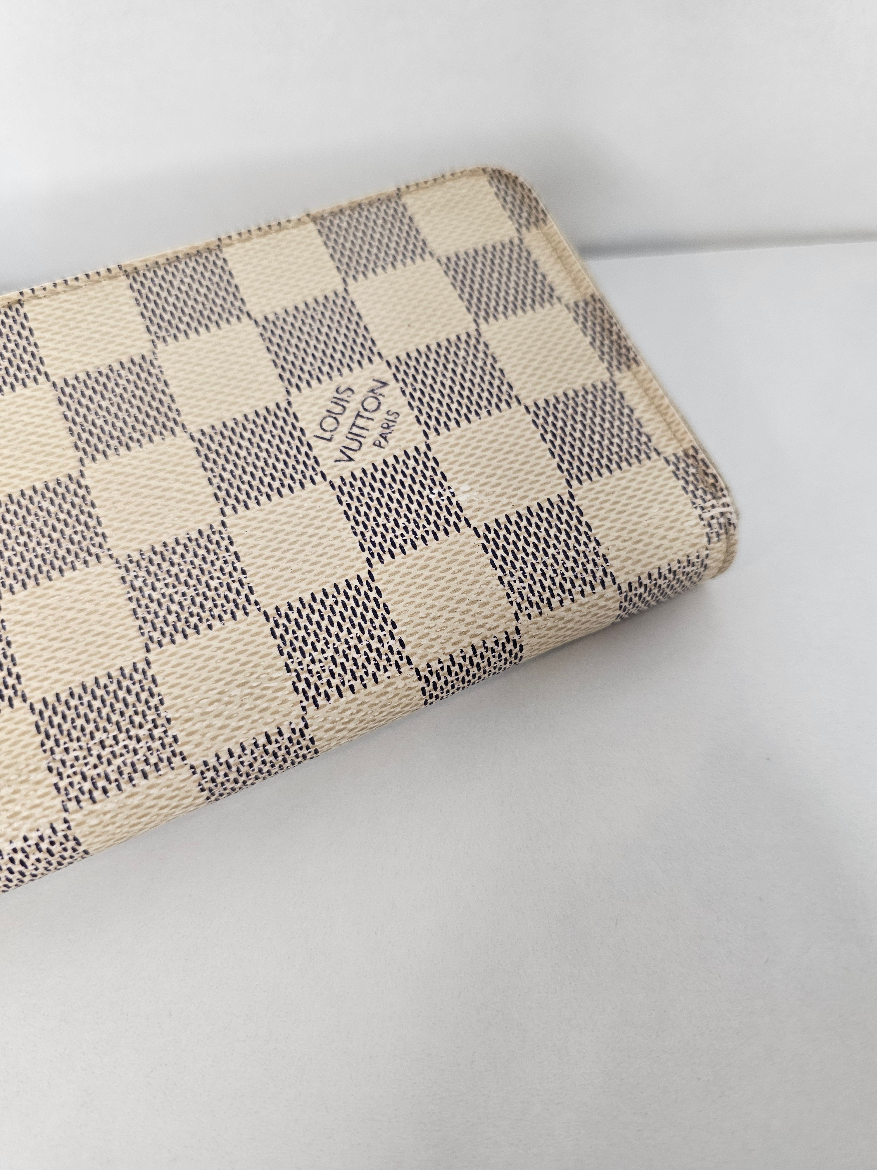 Louis Vuitton Damier Azur Clemence Wallet SD4158 – Liyah's Luxuries