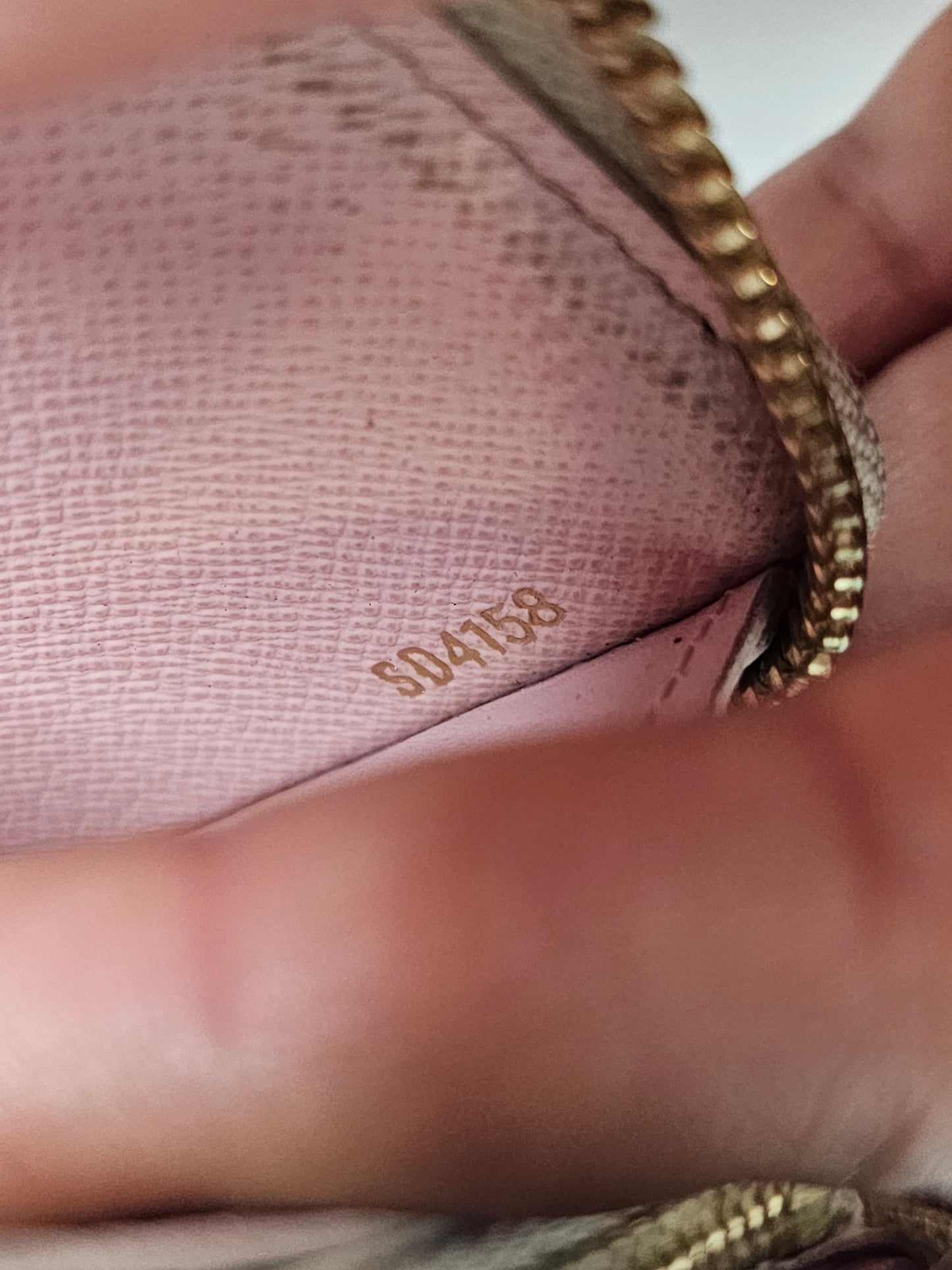 Louis Vuitton Damier Azur Clemence Wallet SD4158