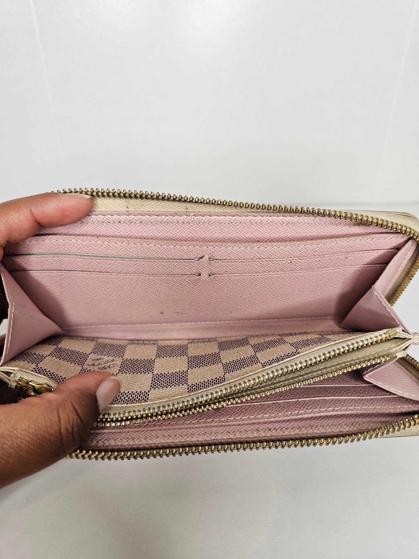 Louis Vuitton Damier Azur Clemence Wallet SD4158