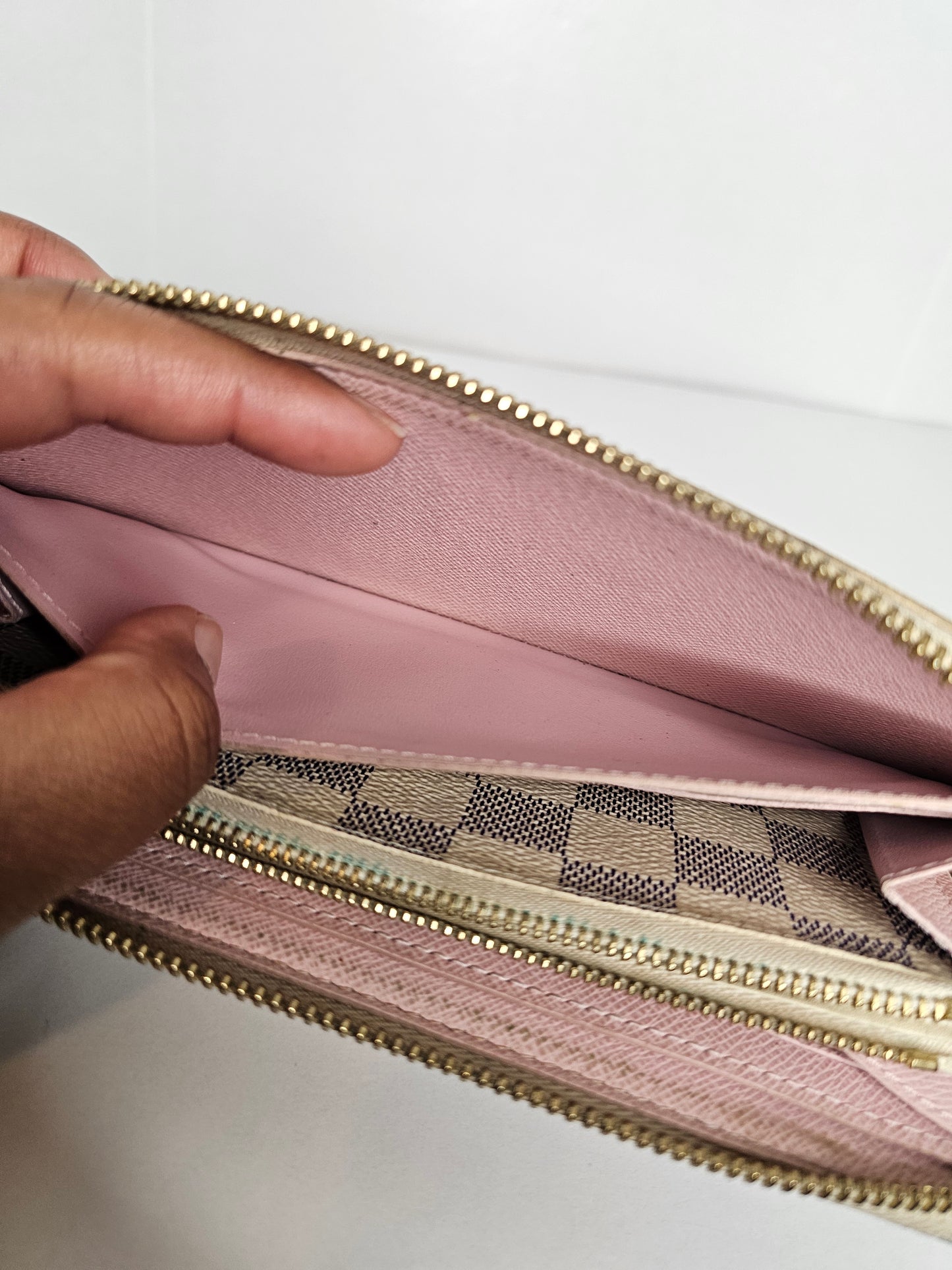 Louis Vuitton Damier Azur Clemence Wallet SD4158