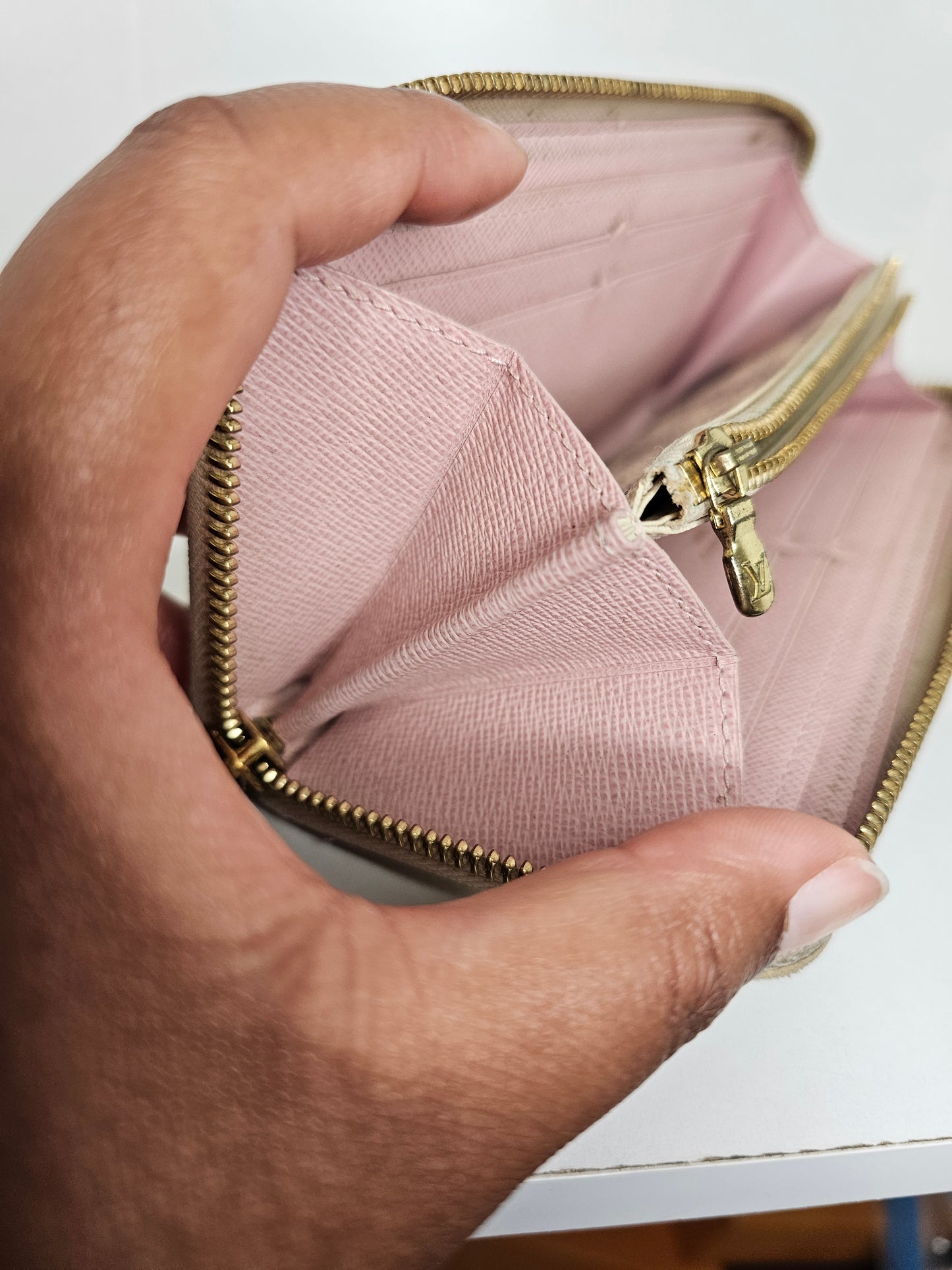 Louis Vuitton Damier Azur Clemence Wallet SD4158