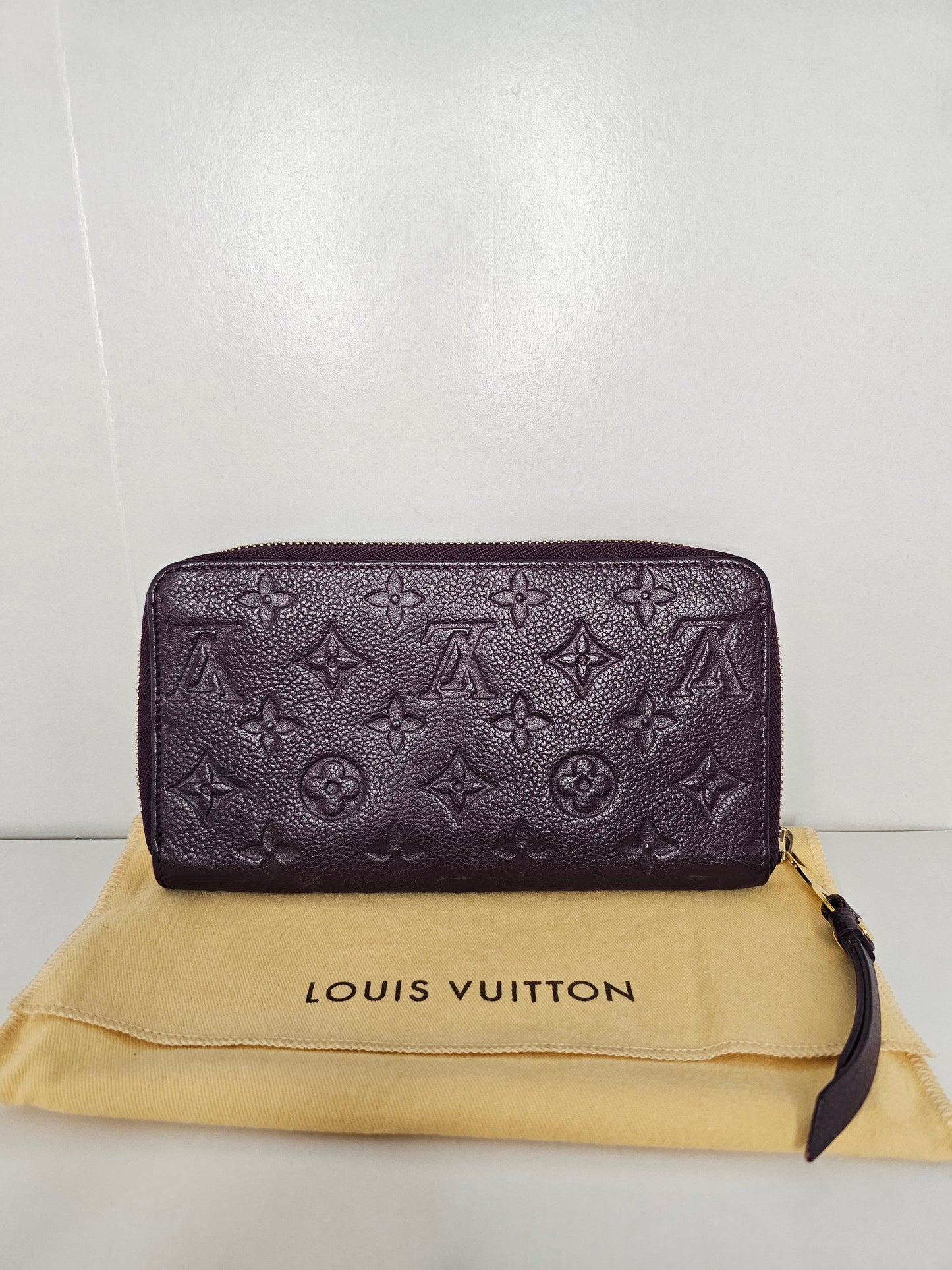 Louis Vuitton Purple Secret Empreinte Zippy Wallet SP5101