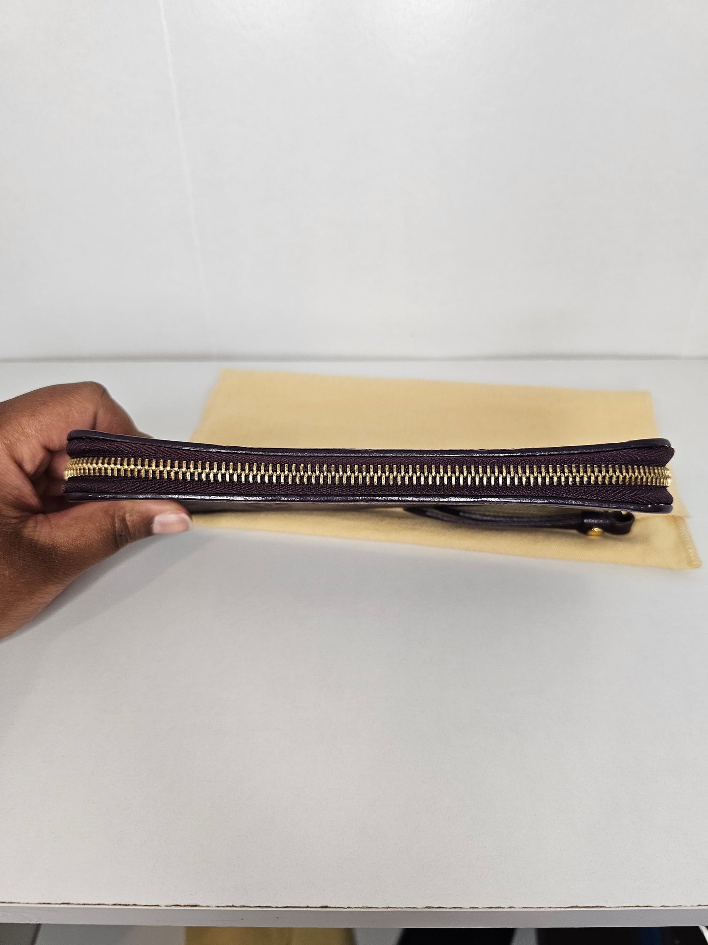 Louis Vuitton Purple Secret Empreinte Zippy Wallet SP5101