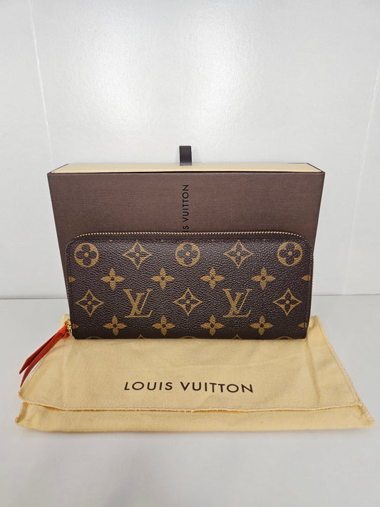 Louis Vuitton Orange Monogram Clemence MI2184