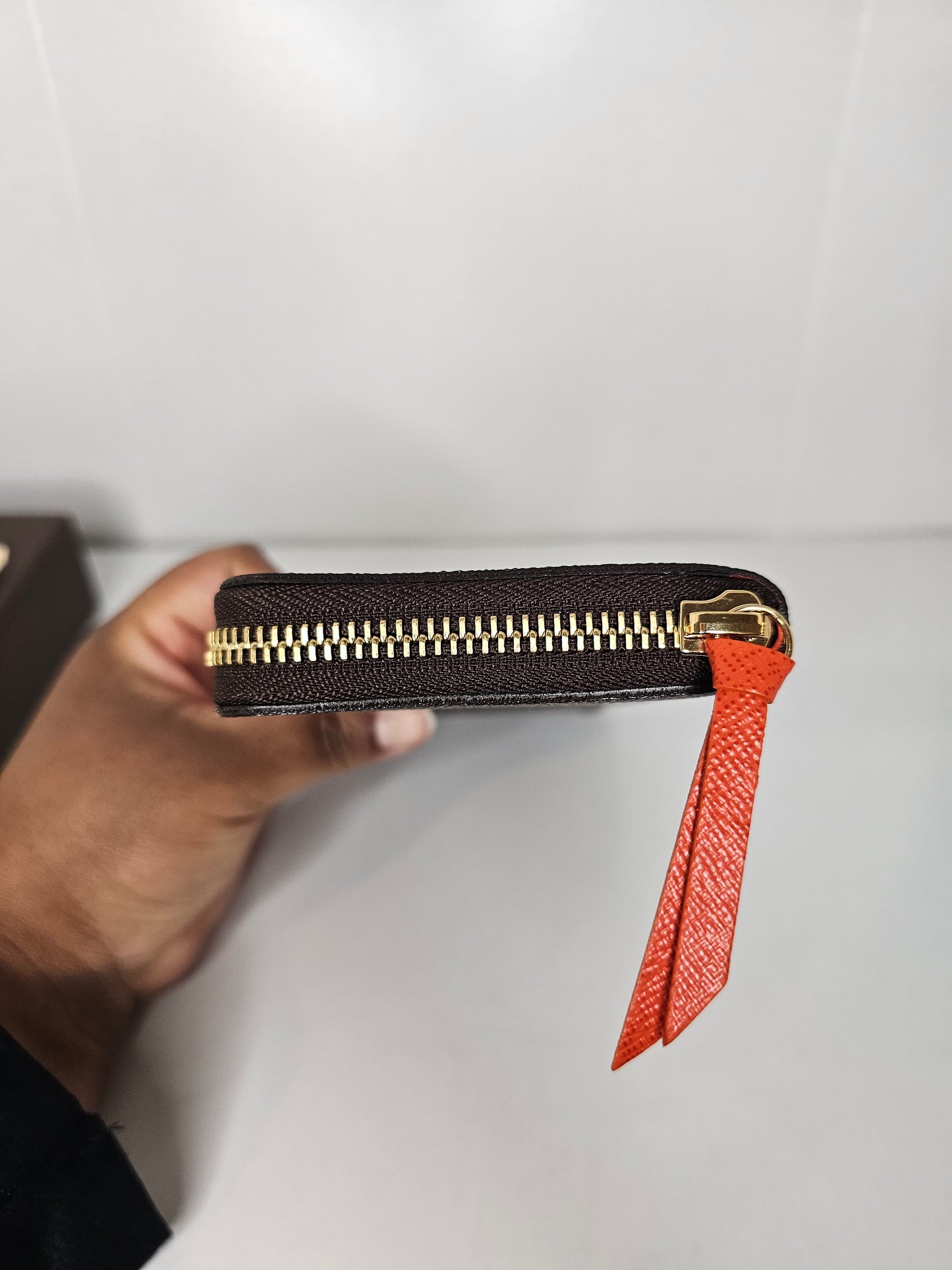 Louis Vuitton Orange Monogram Clemence MI2184