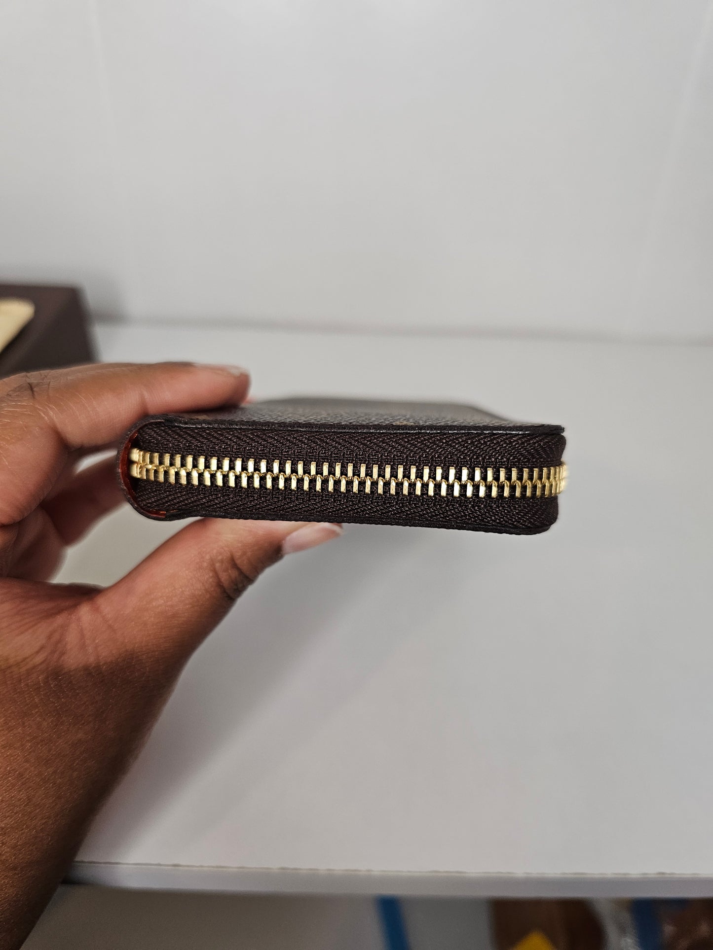 Louis Vuitton Orange Monogram Clemence MI2184