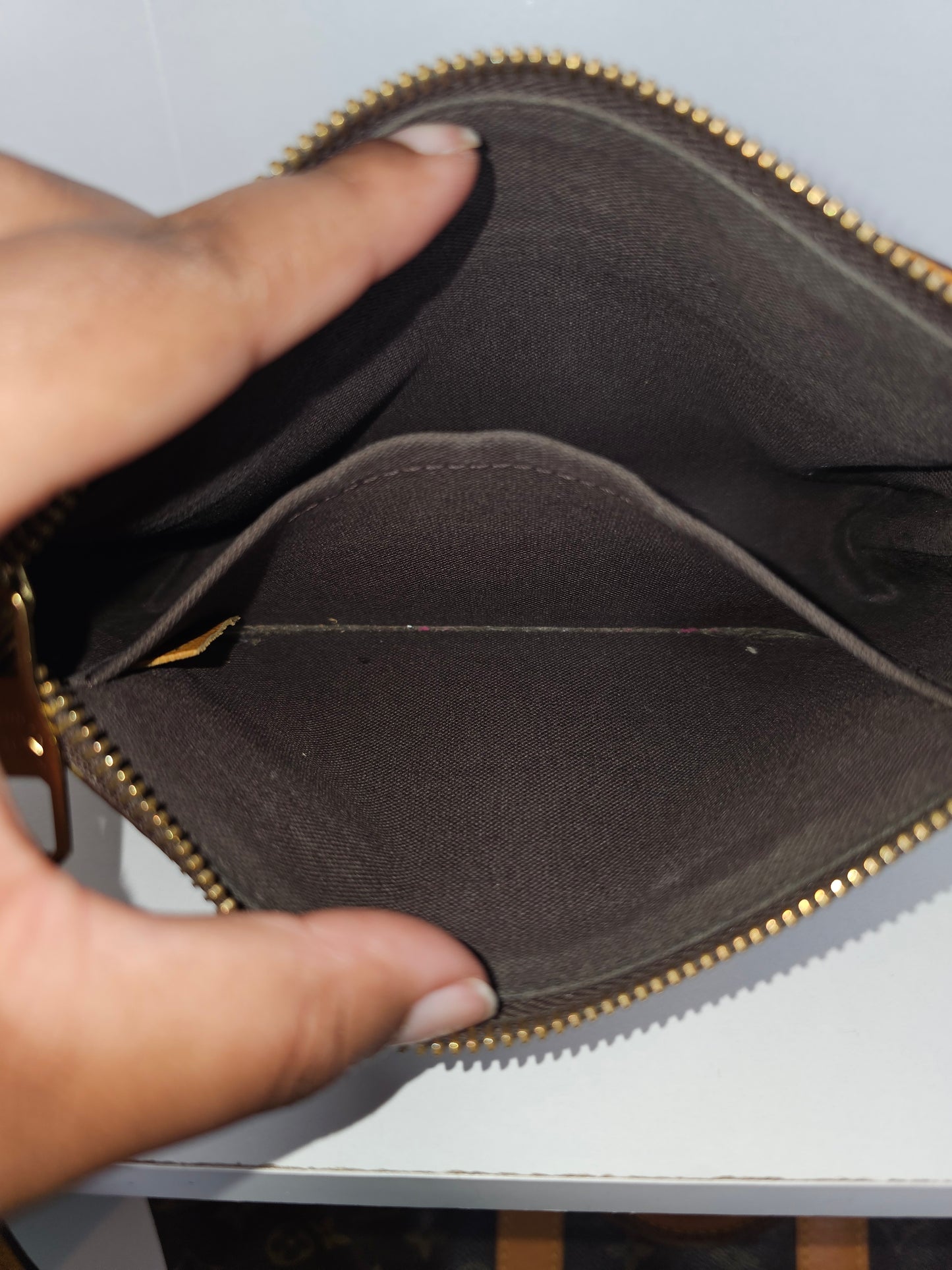 Louis Vuitton Monogram Pallas Crossbody Employee Bag AR2187