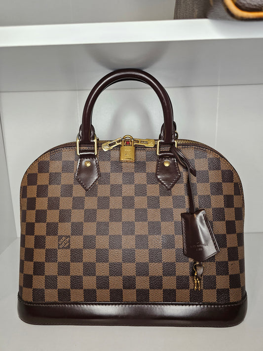 Louis Vuitton Damier Ebene Alma PM NM AR2126