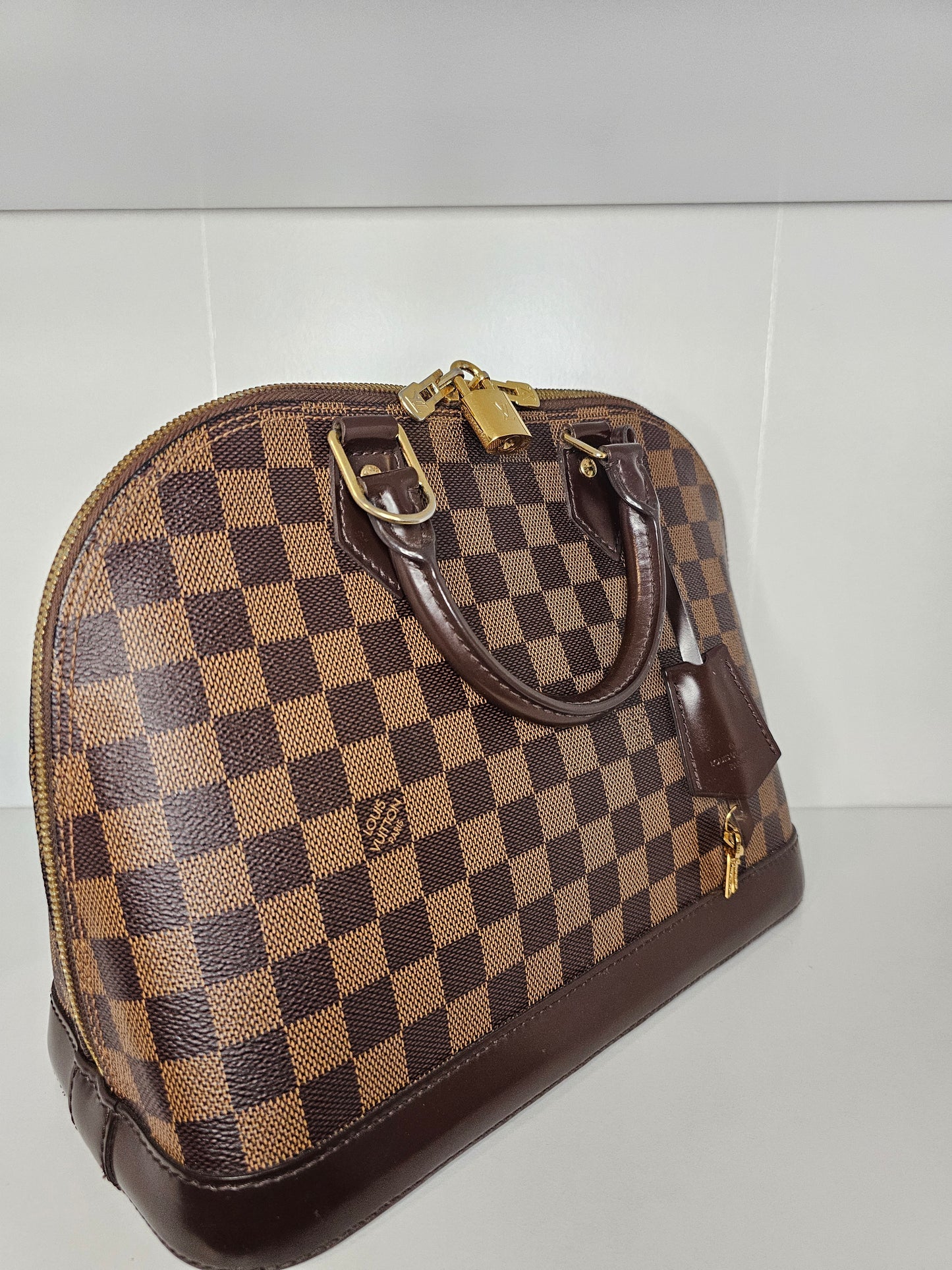 Louis Vuitton Damier Ebene Alma PM NM AR2126