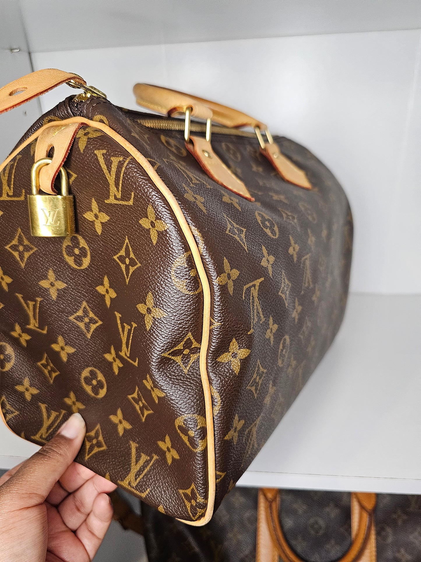 Louis Vuitton Monogram Speedy 30 SD2008