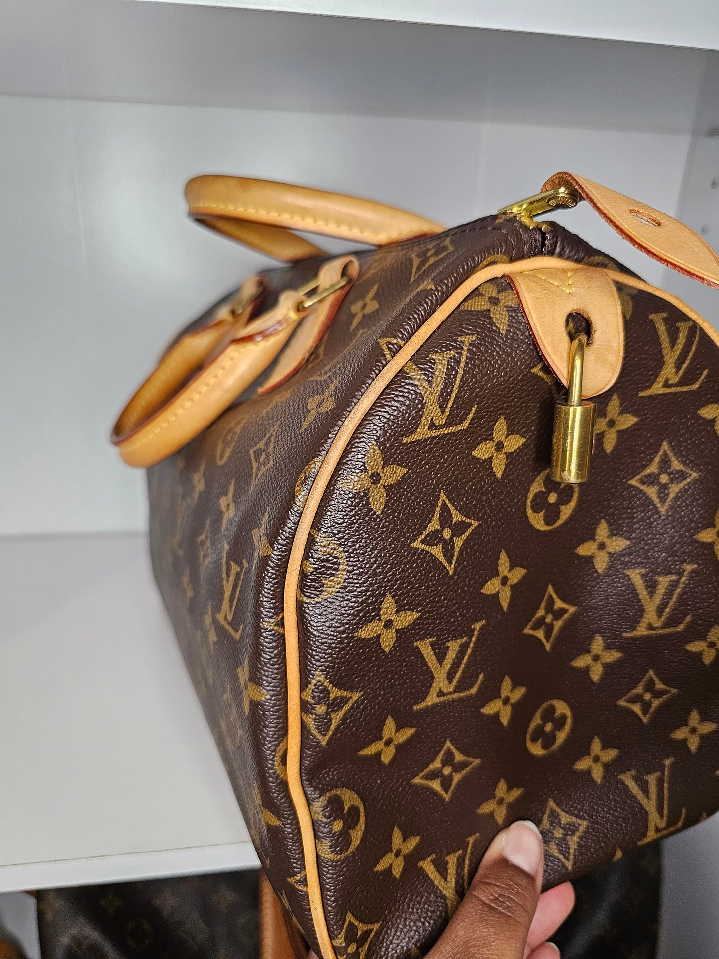Louis Vuitton Monogram Speedy 30 SD2008