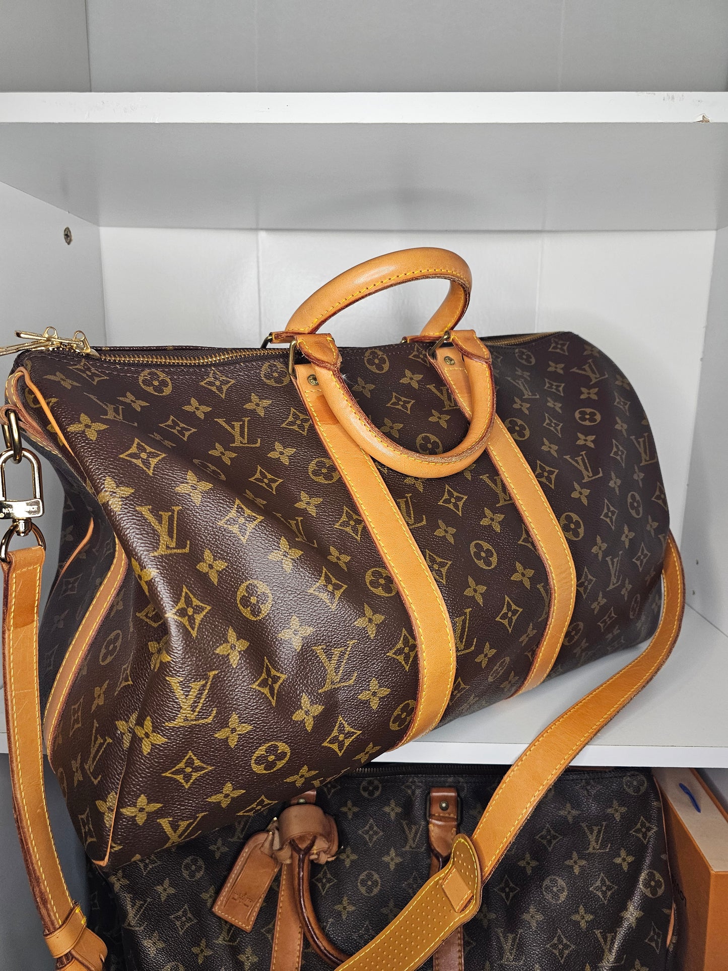 Louis Vuitton Monogram Vintage Keepall 45 Bandouliere FH0921