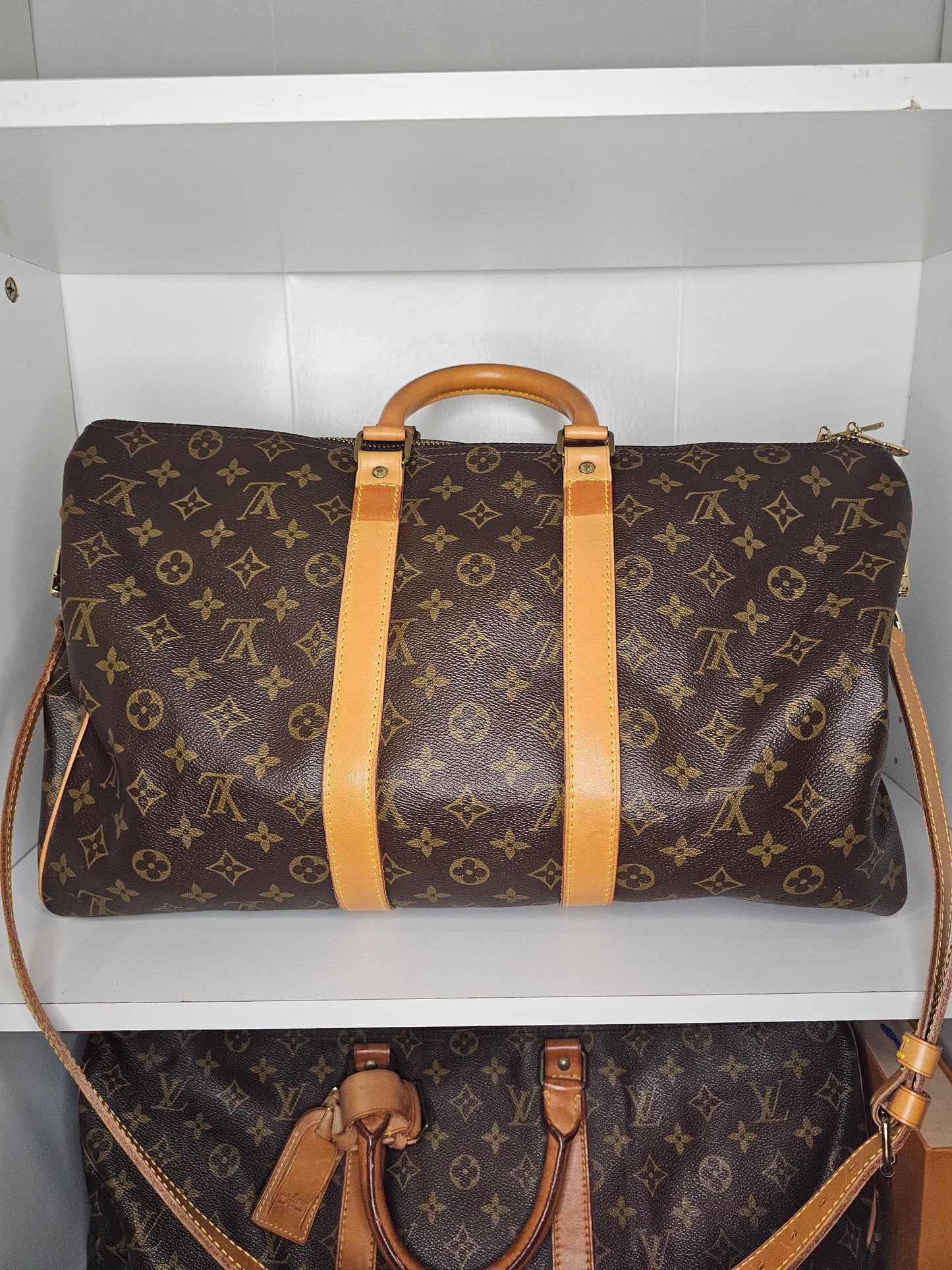 Louis Vuitton Monogram Vintage Keepall 45 Bandouliere FH0921